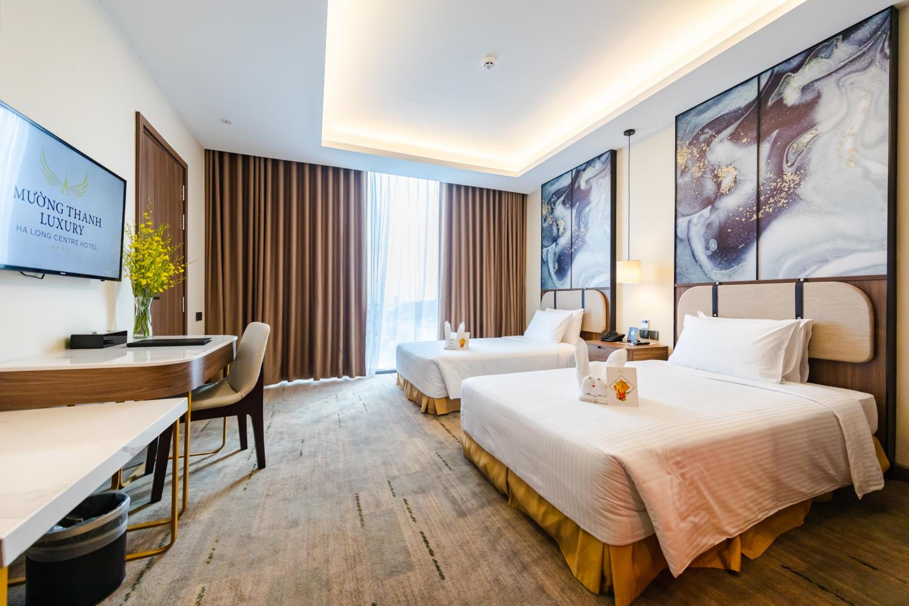 Deluxe Twin Room with City View - Photo 5