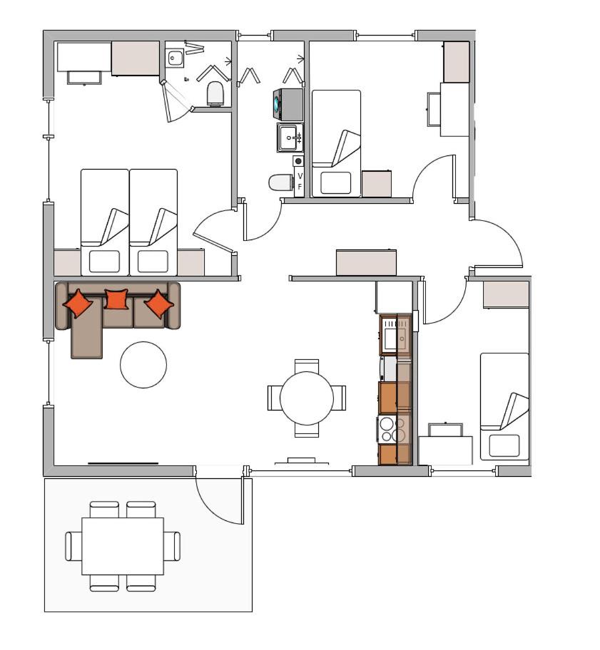 Three-Bedroom Apartment - Photo 14