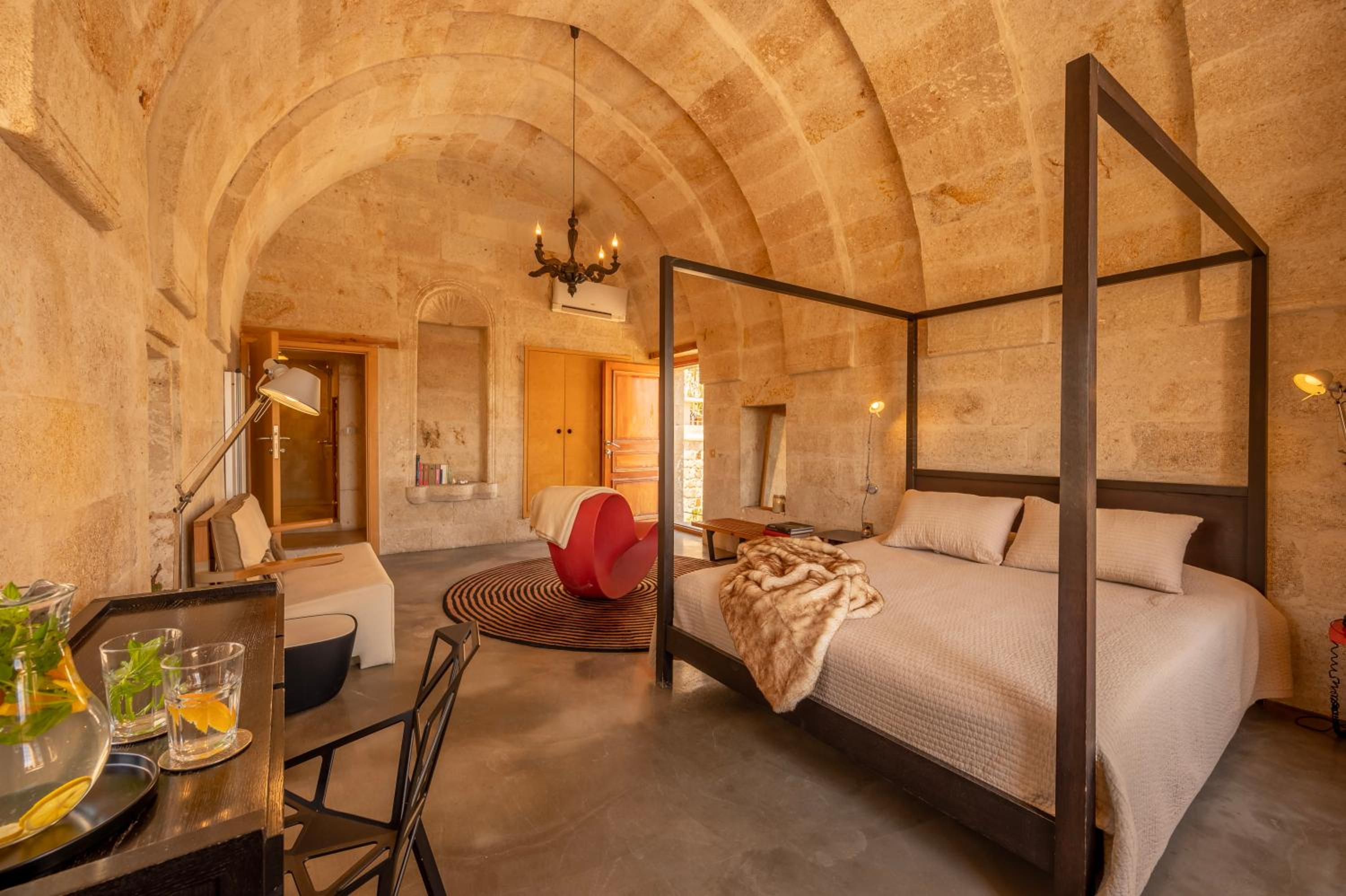 Stein Deluxe Zimmer mit Bergblick