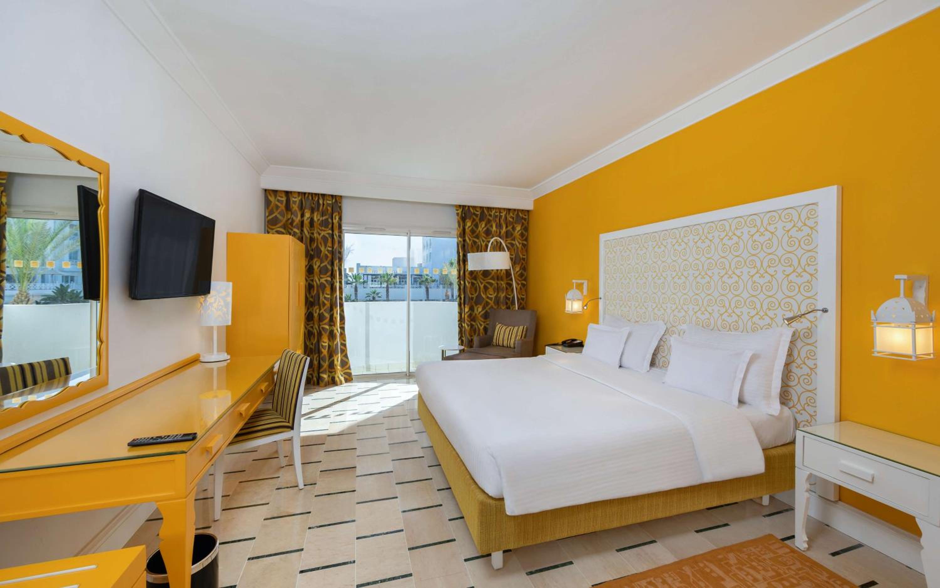 Habitación Doble Superior con Balcón y Vista al Mar