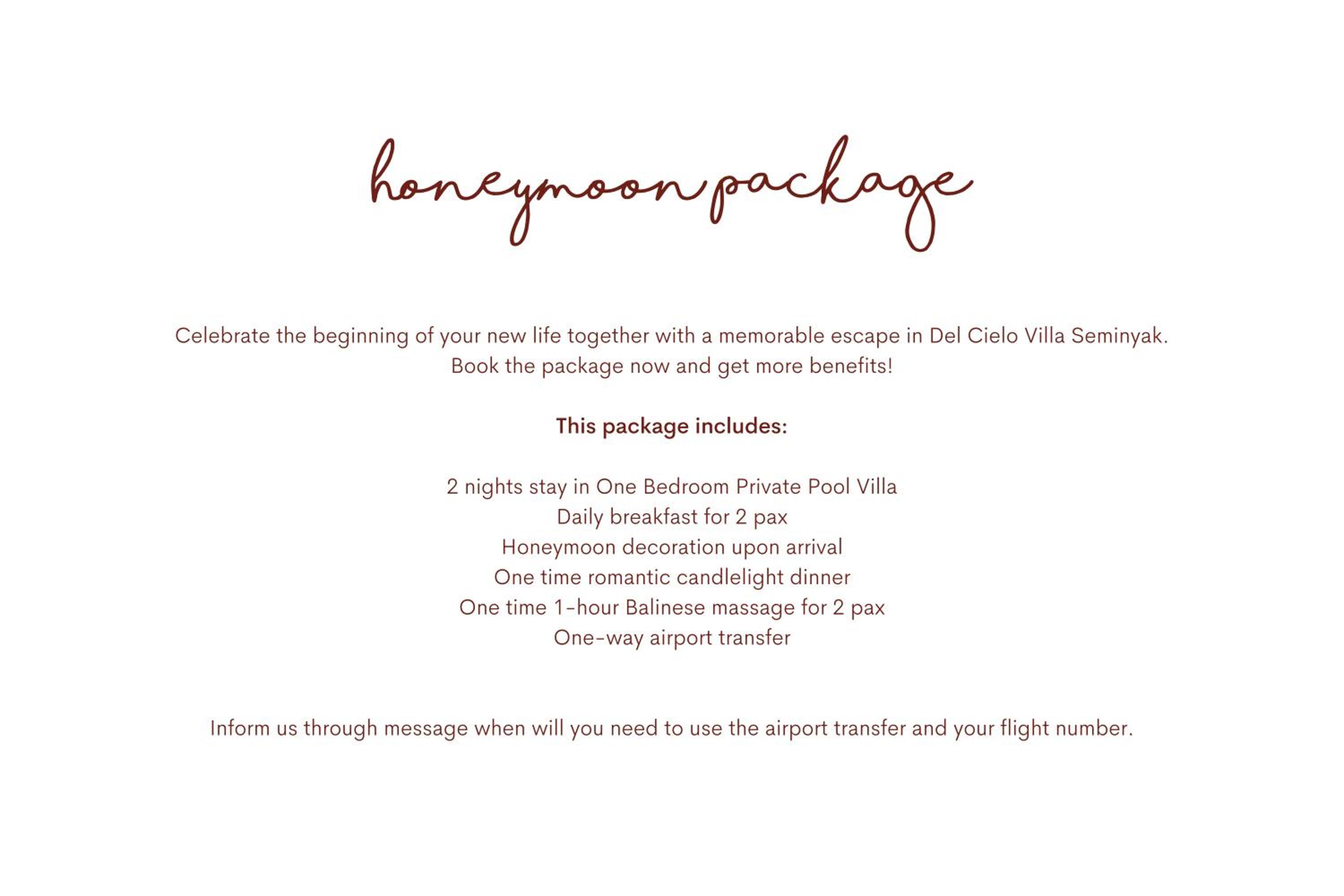 Honeymoon Package at One Bedroom Villa with Private Pool photo 2