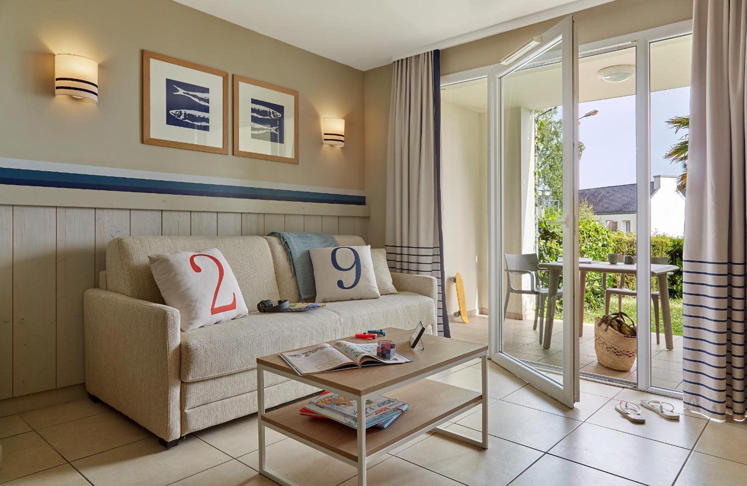 One-Bedroom Apartment with Terrace or Balcony (4 people) - Sea View - Photo 1