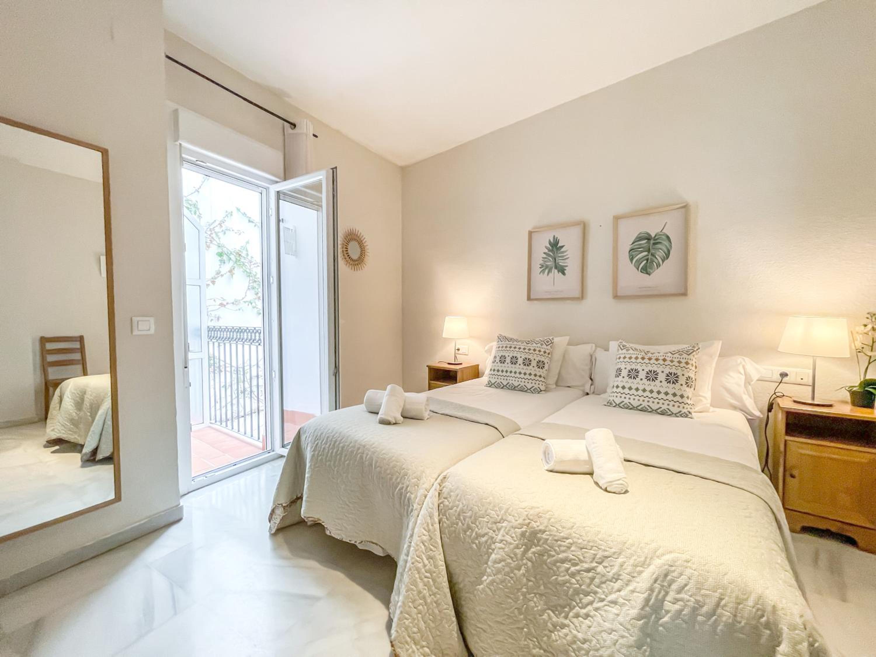 Apartamento de un dormitorio superior, primer nivel