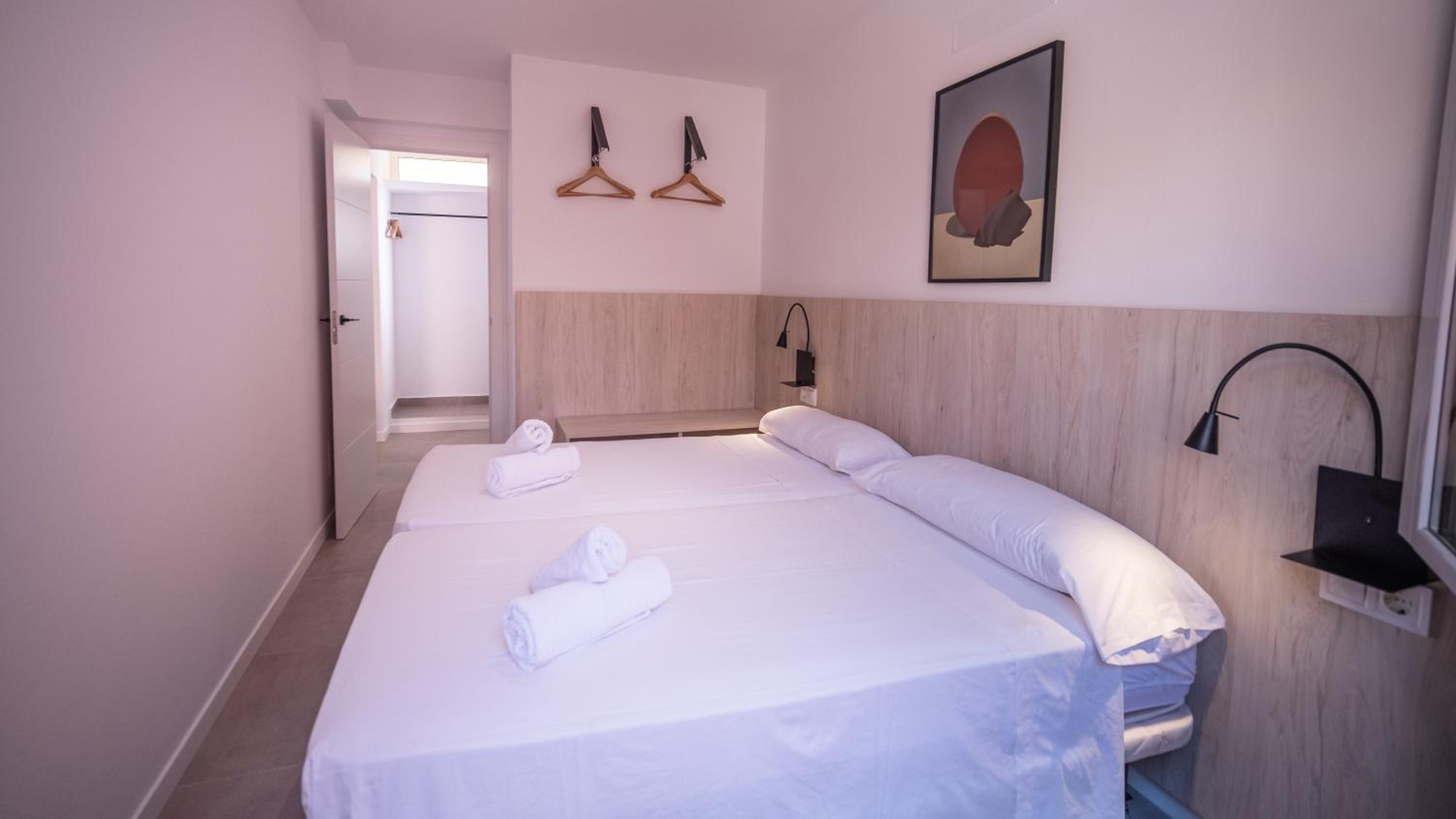 Apartamento de una habitación con terraza