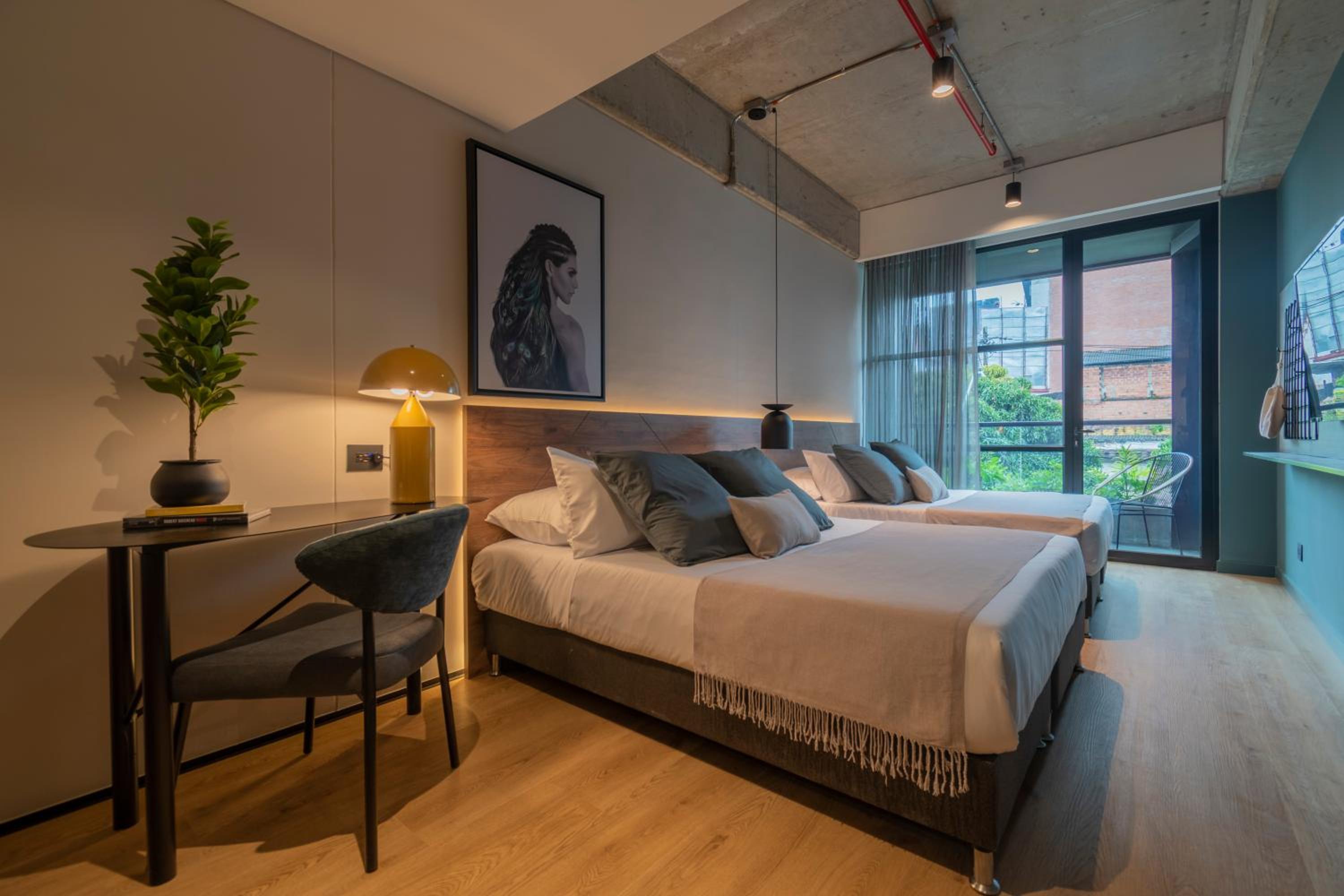 Quadruple Room with Balcony