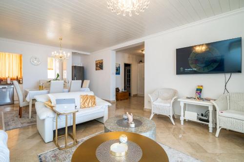 Three-Bedroom Apartment with Sea View