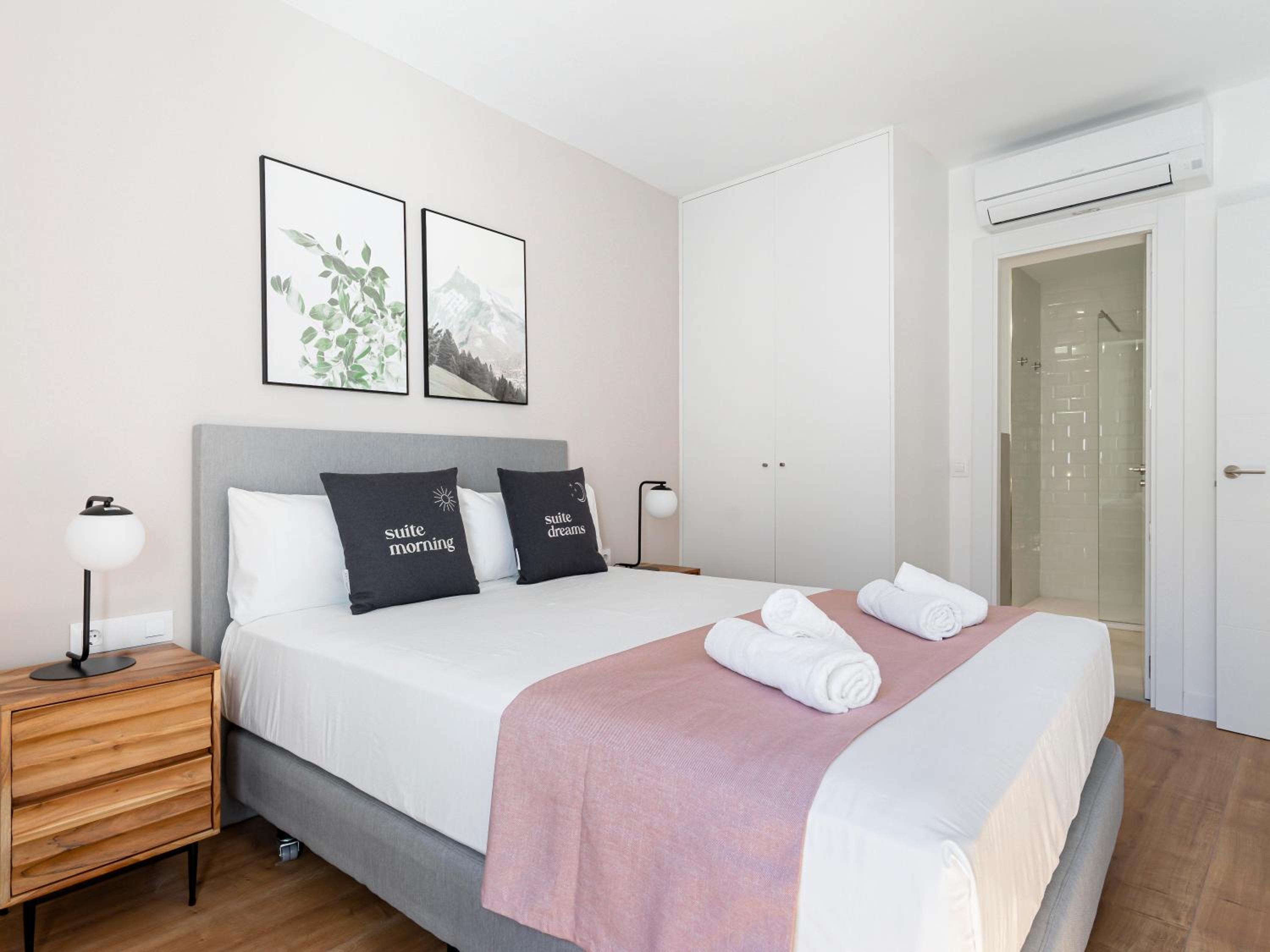 Apartamento de una habitación con balcón