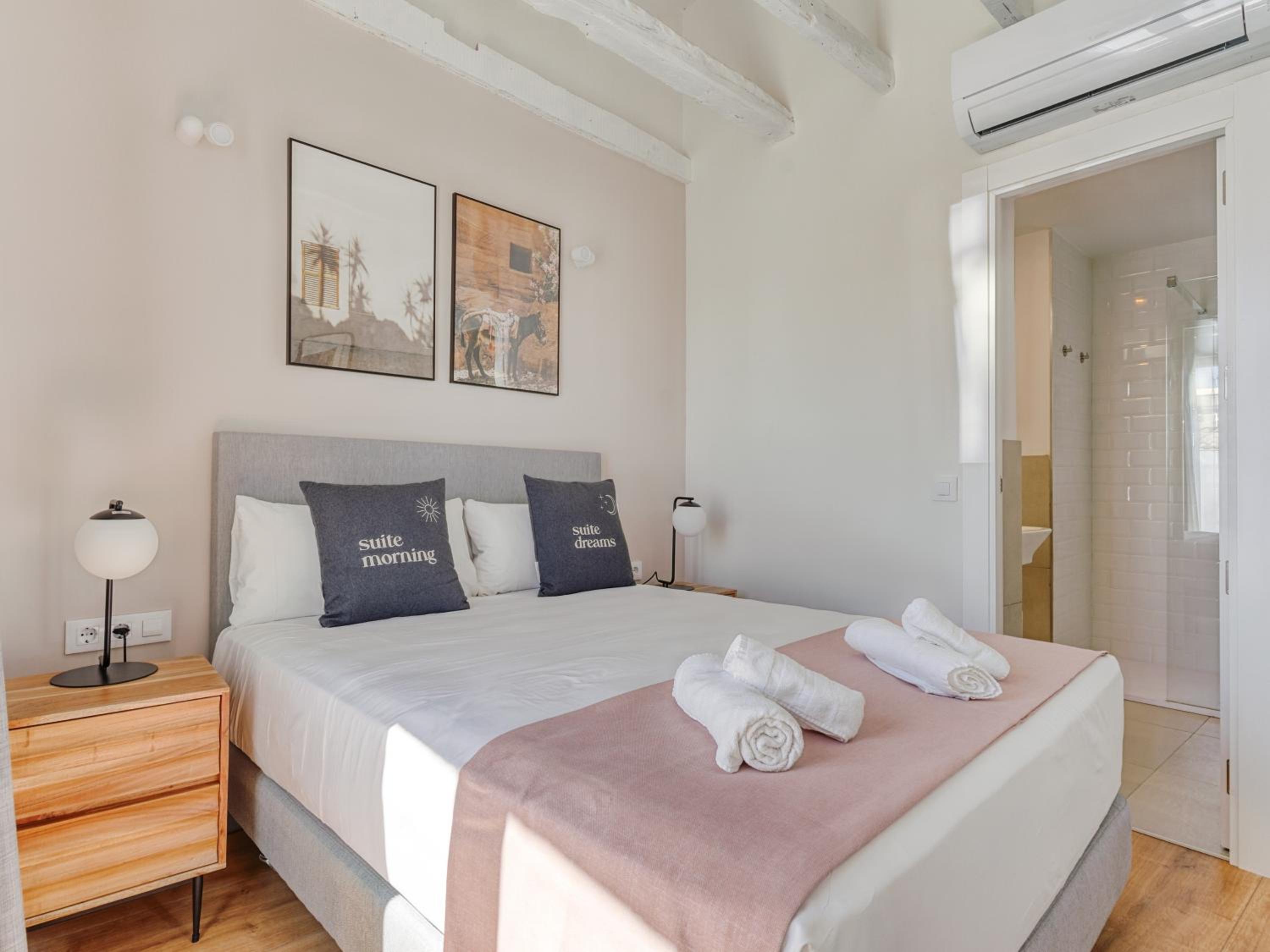 Apartamento de una habitación con terraza