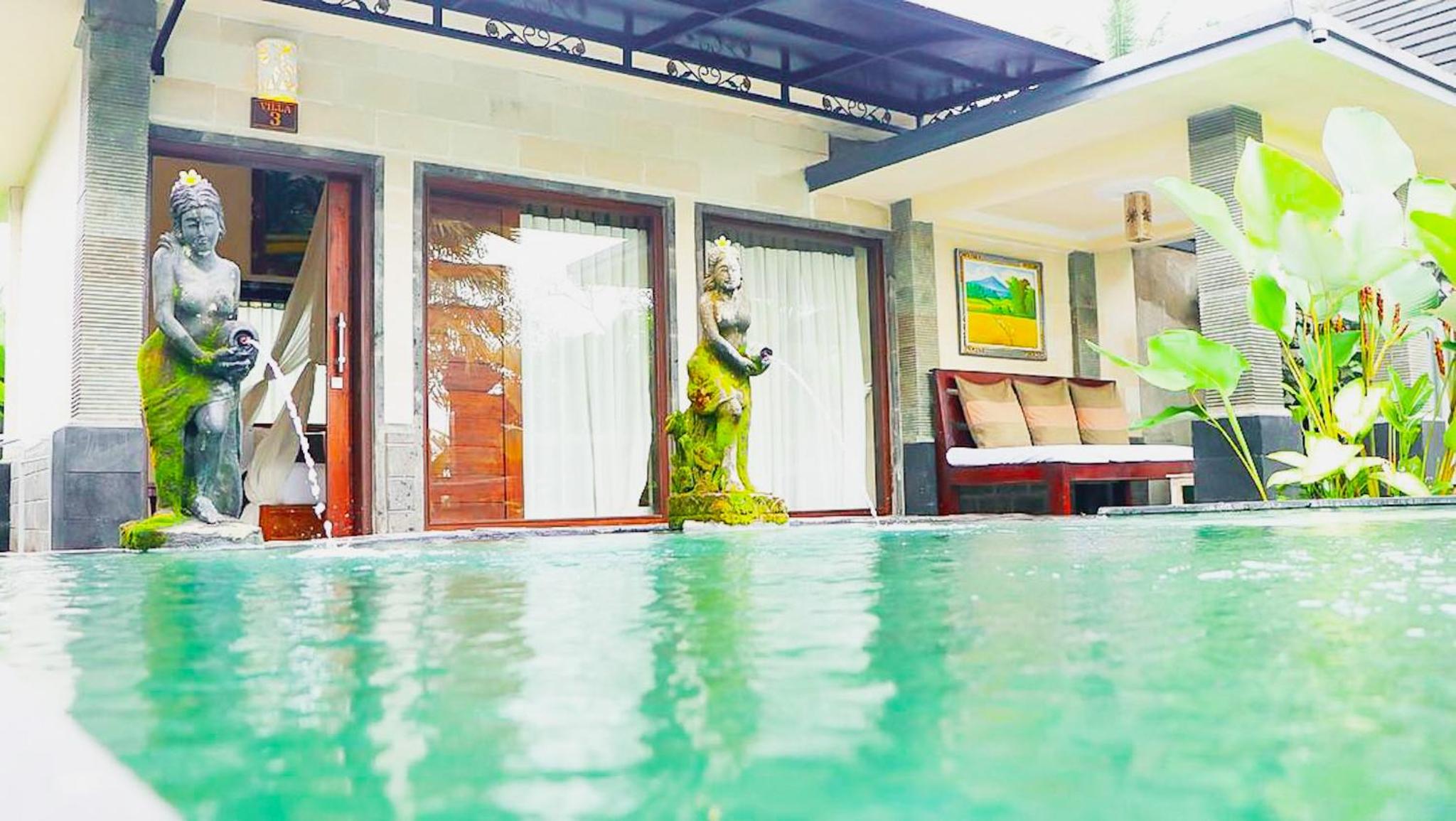 One-Bedroom Bungalow-with Ricefield view