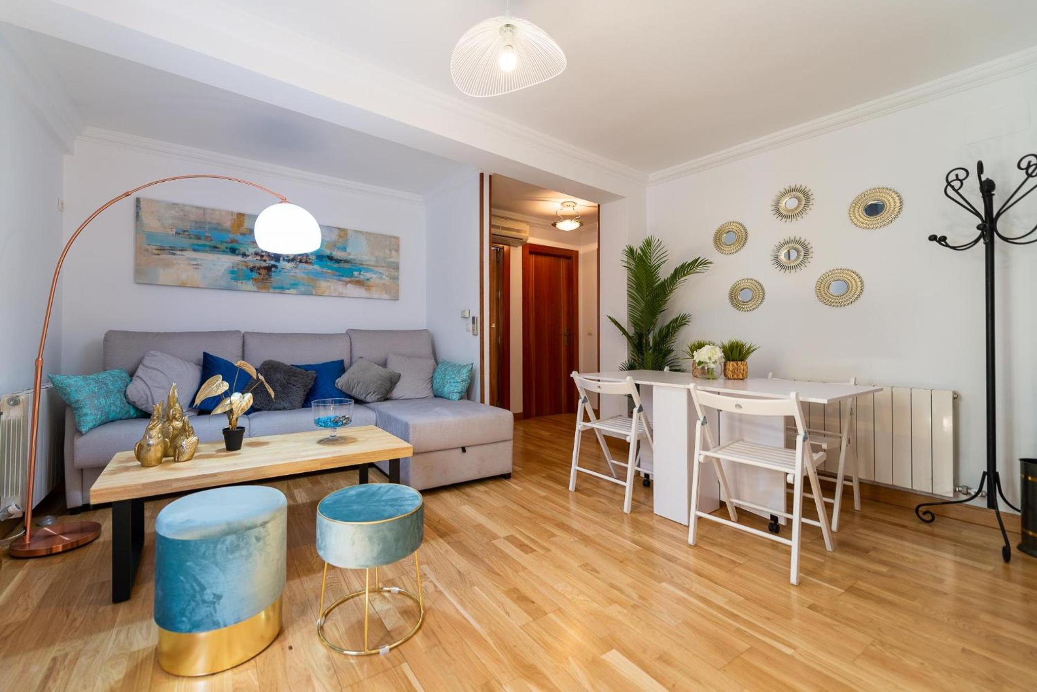 Apartamento de dos habitaciones