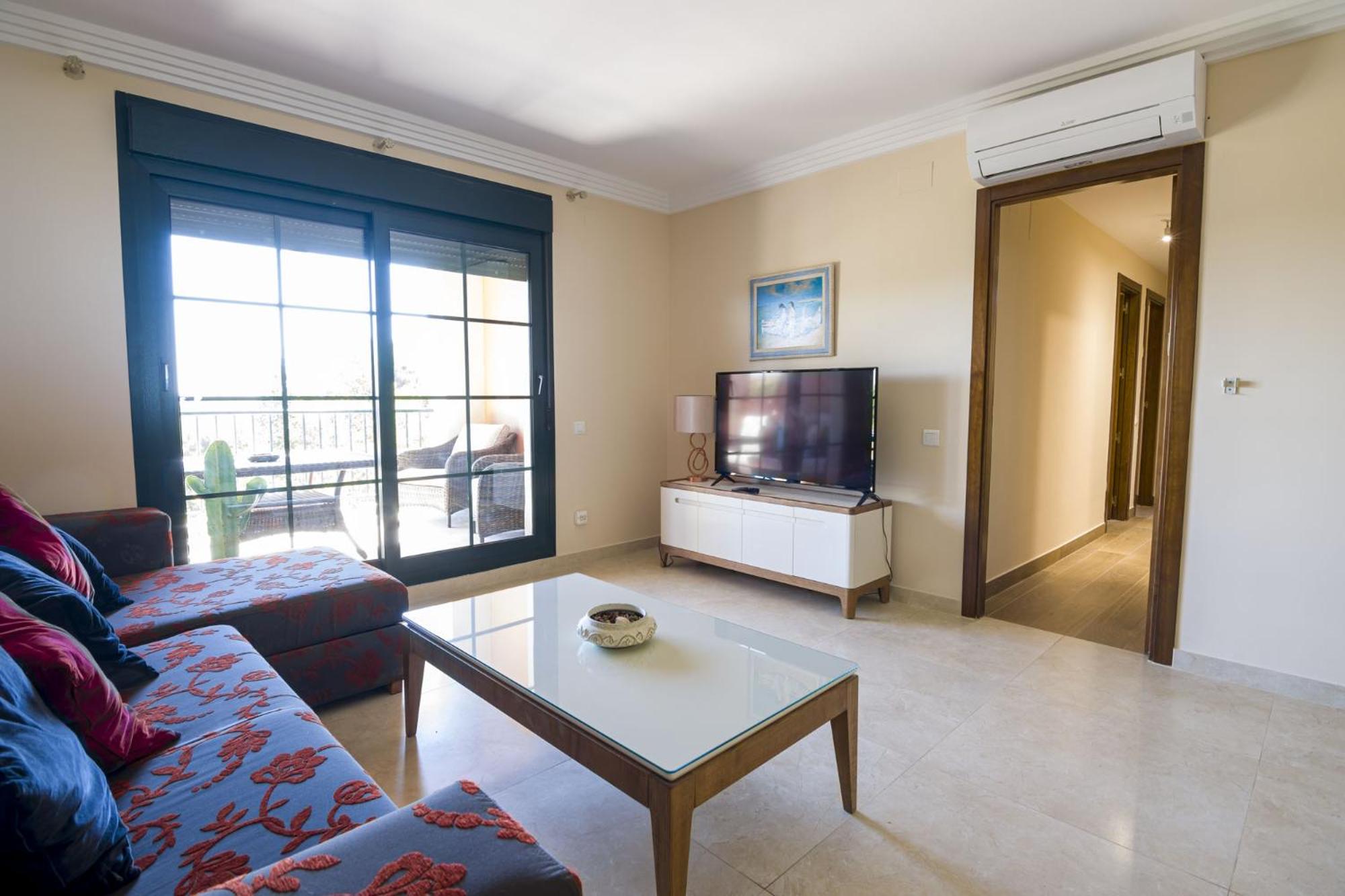 Apartamento con vista al jardín