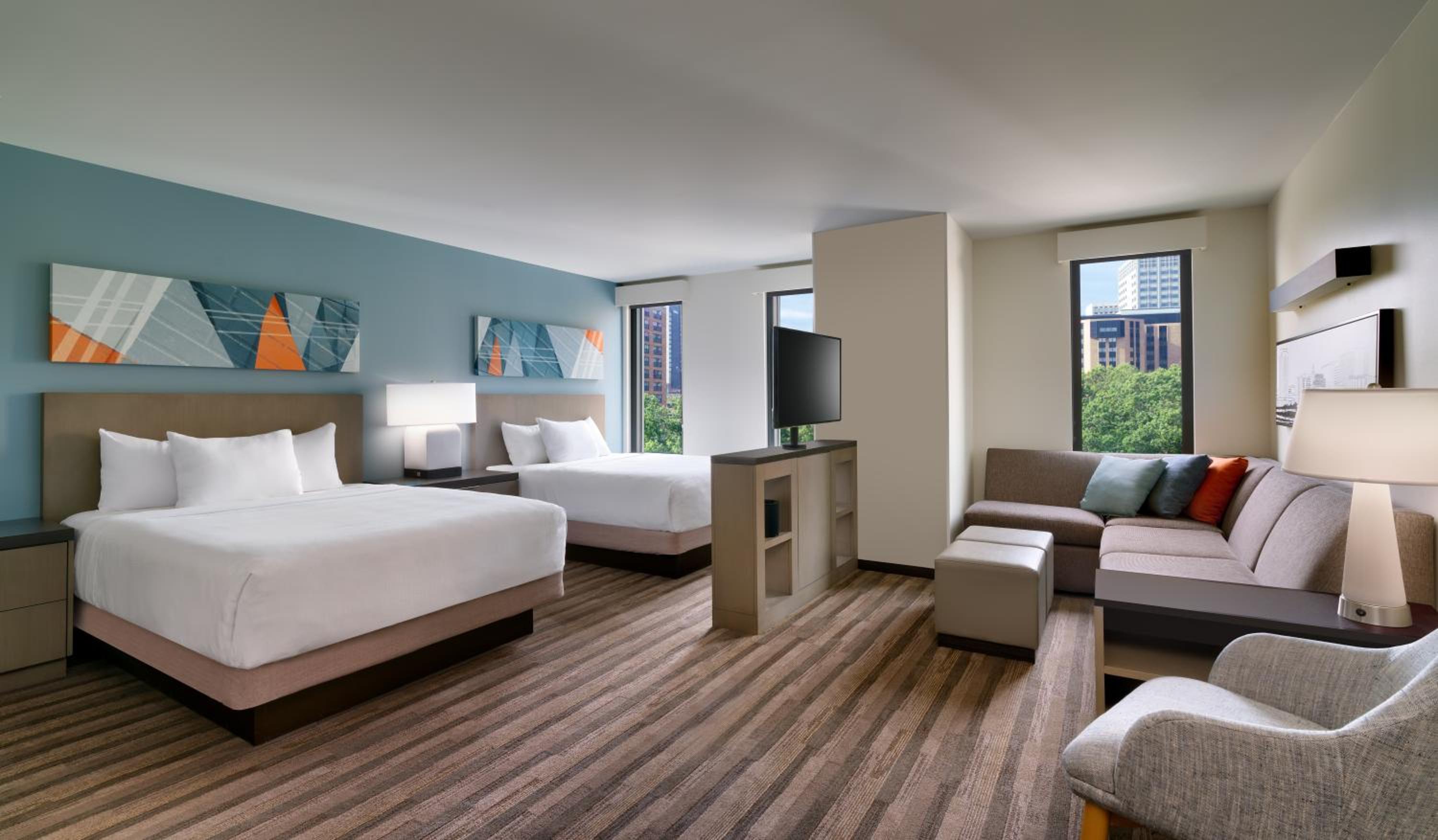 Studio Suite with Two Queen Beds and Kitchen - Photo 2