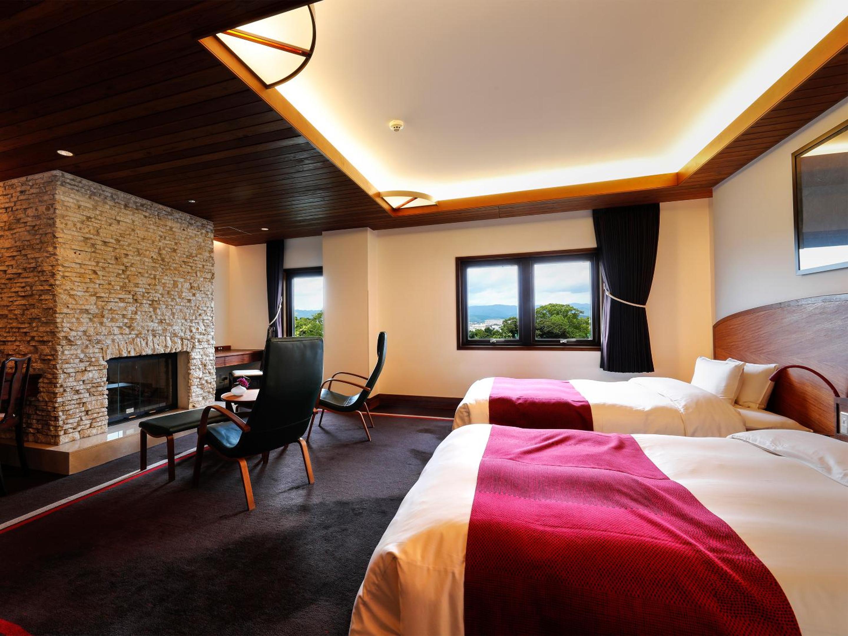 Twin Room with Park View