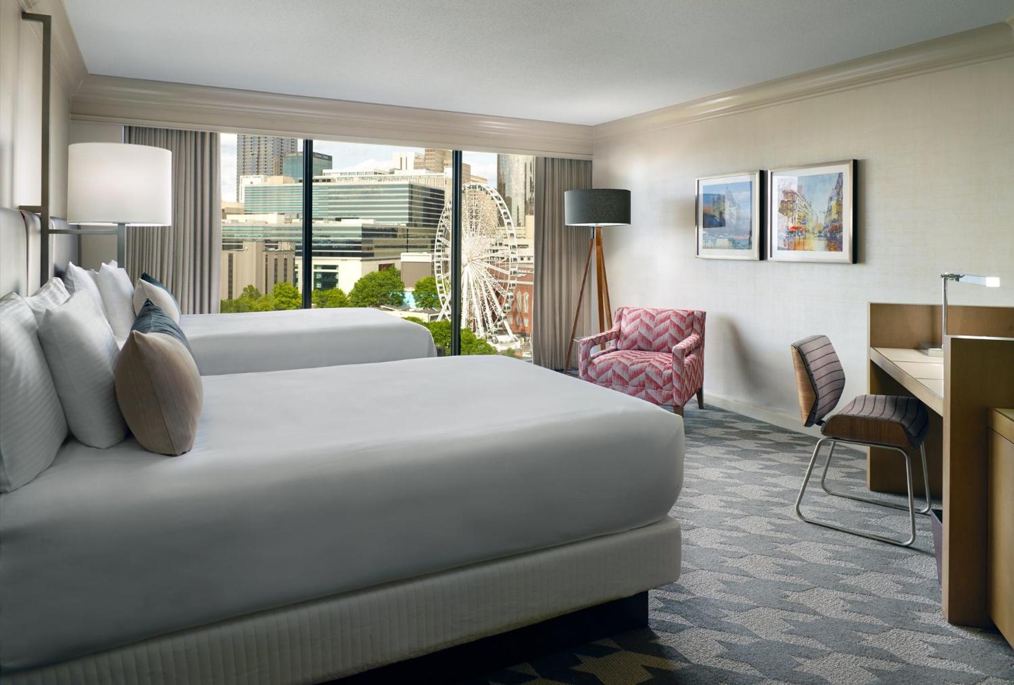 Premier Centennial Olympic Park View Room - 2 Queen Beds - Photo 1
