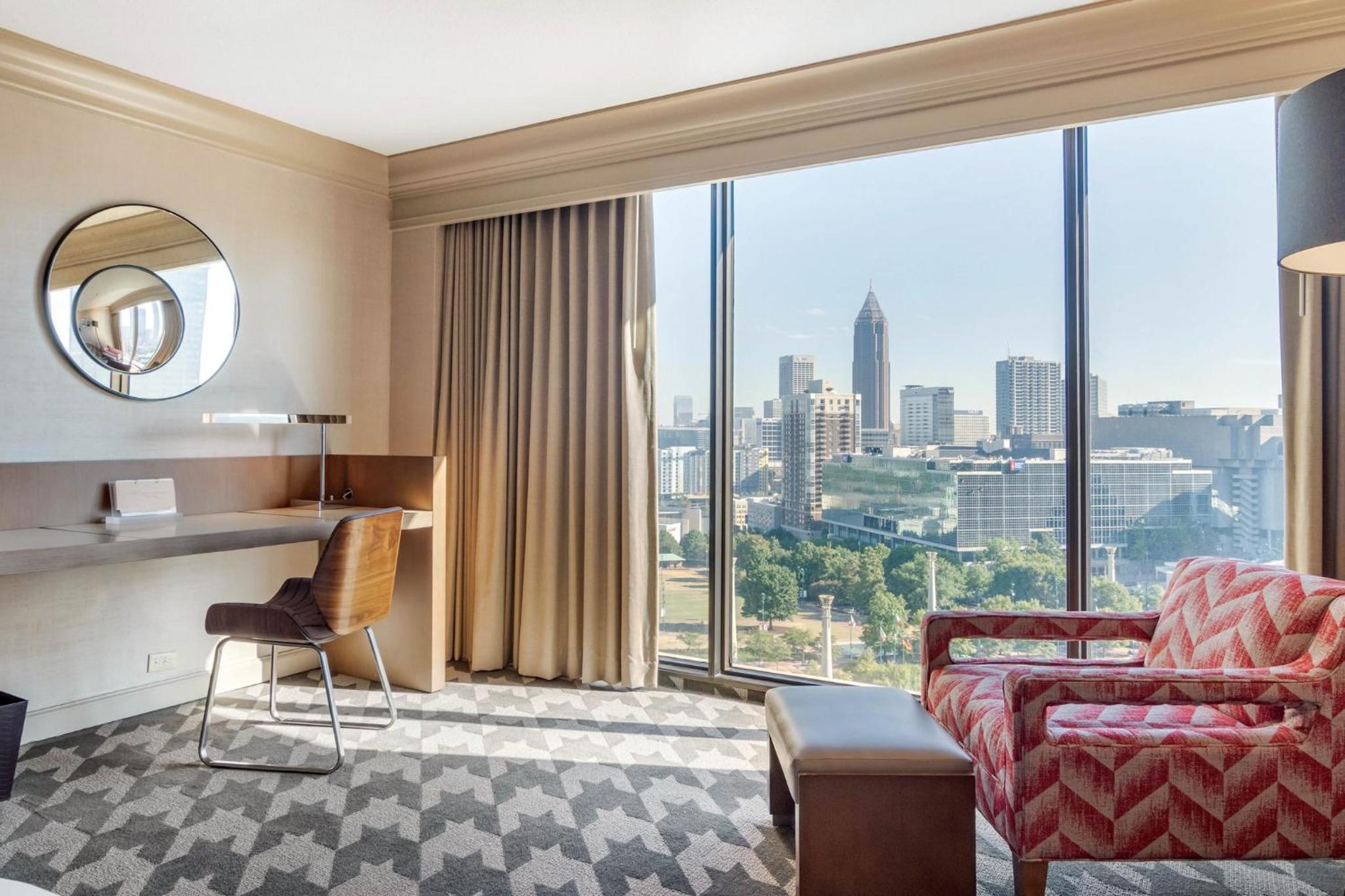 Premier Centennial Olympic Park View Room - 1 King Bed - Photo 1