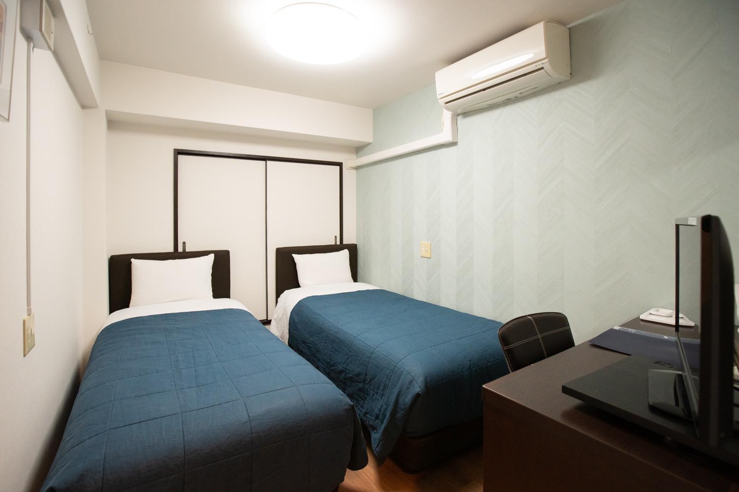 Economy Twin Room - Non-Smoking - No Daily Cleaning
