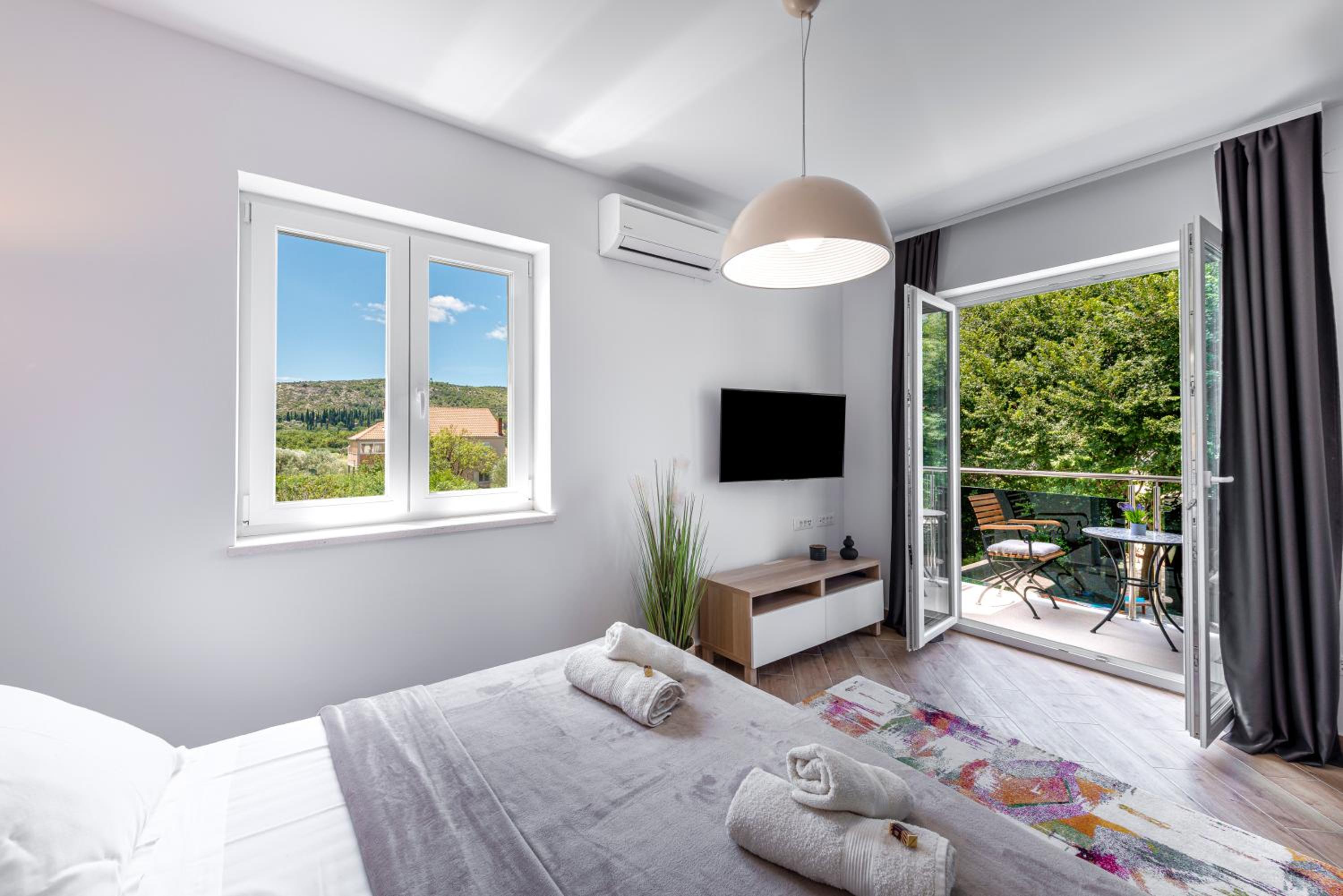 Studio with Balcony