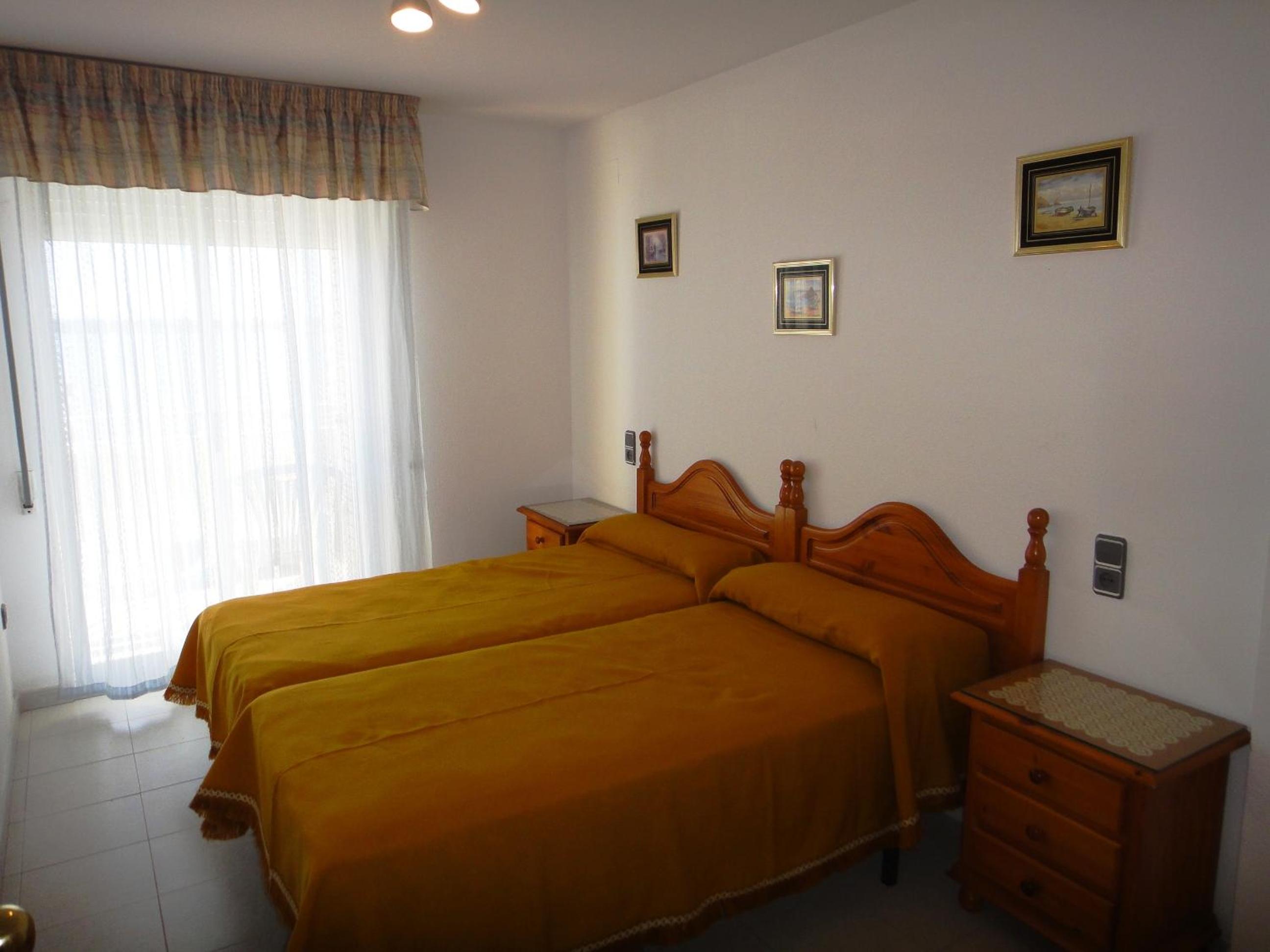 Apartamento de dos habitaciones con vista al mar