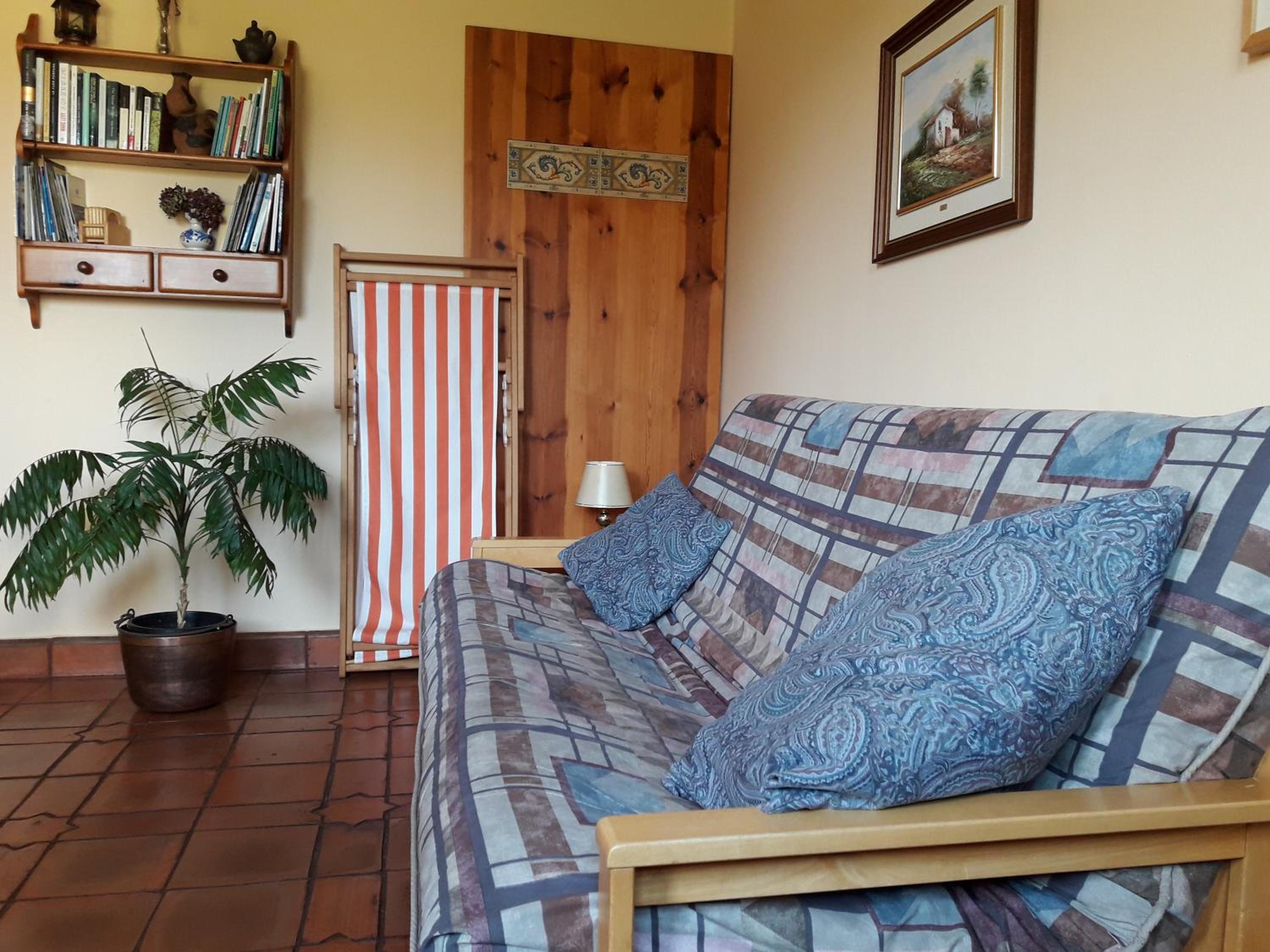 Apartamento con vista al jardín