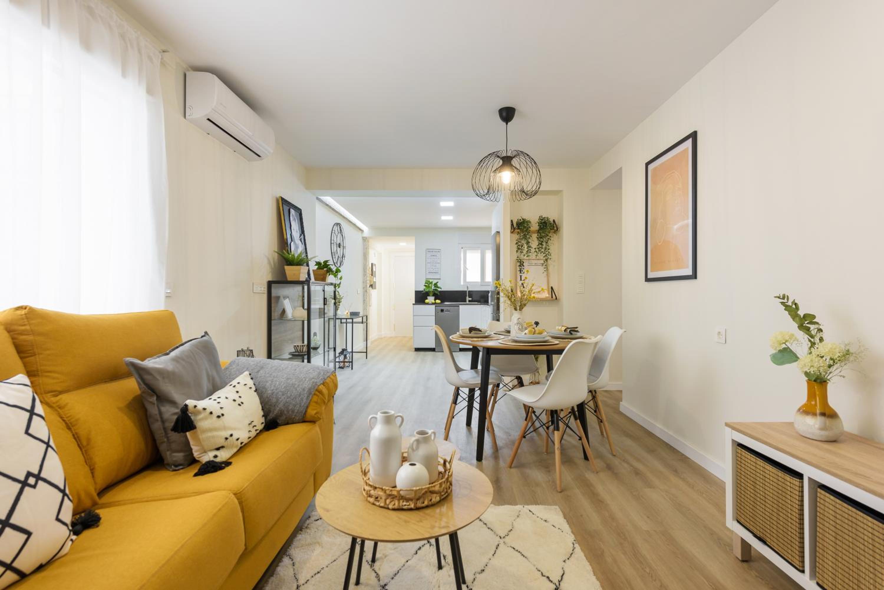 Apartamento de dos habitaciones