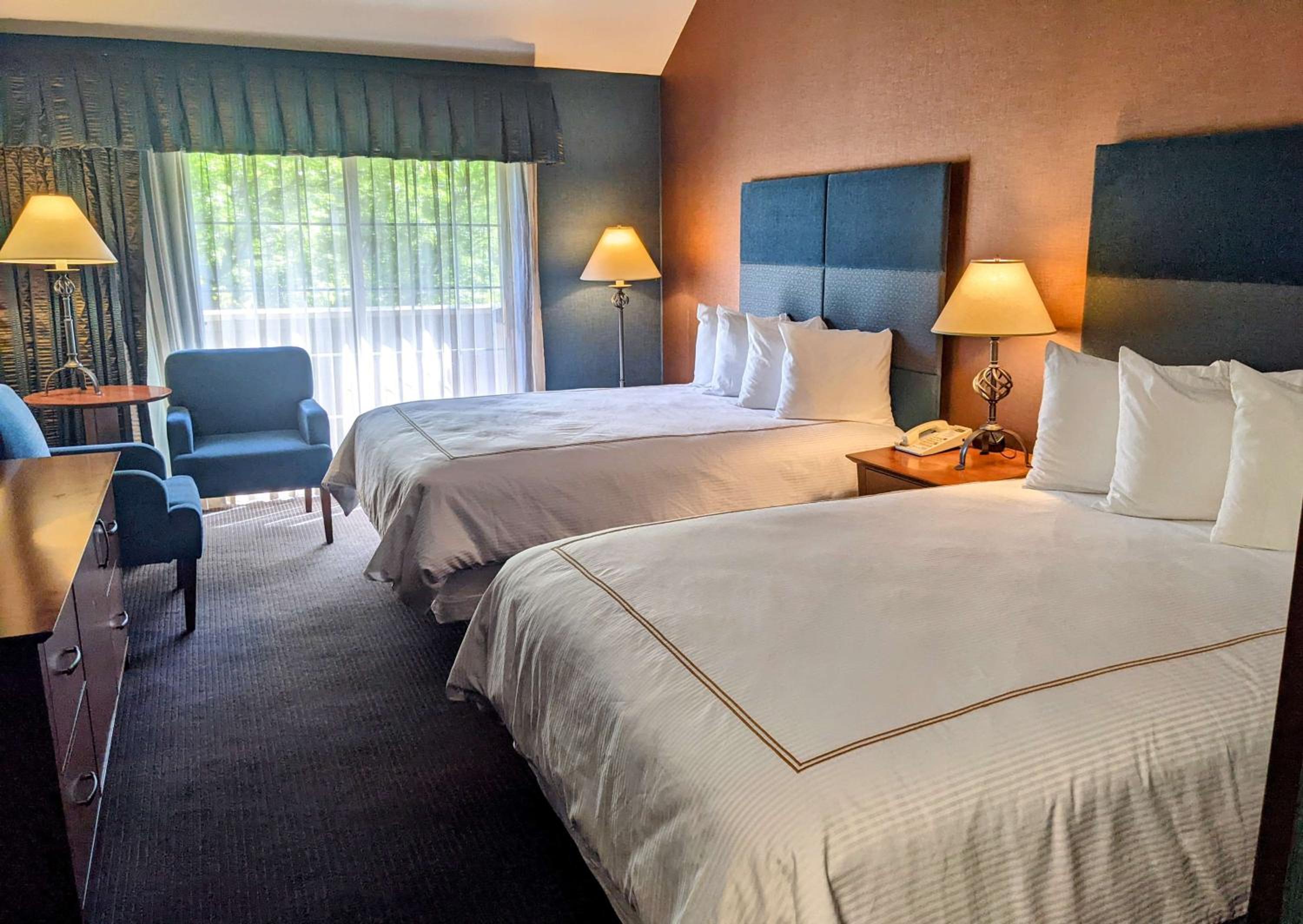 Deluxe Queen Room with Two Queen Beds and Balcony