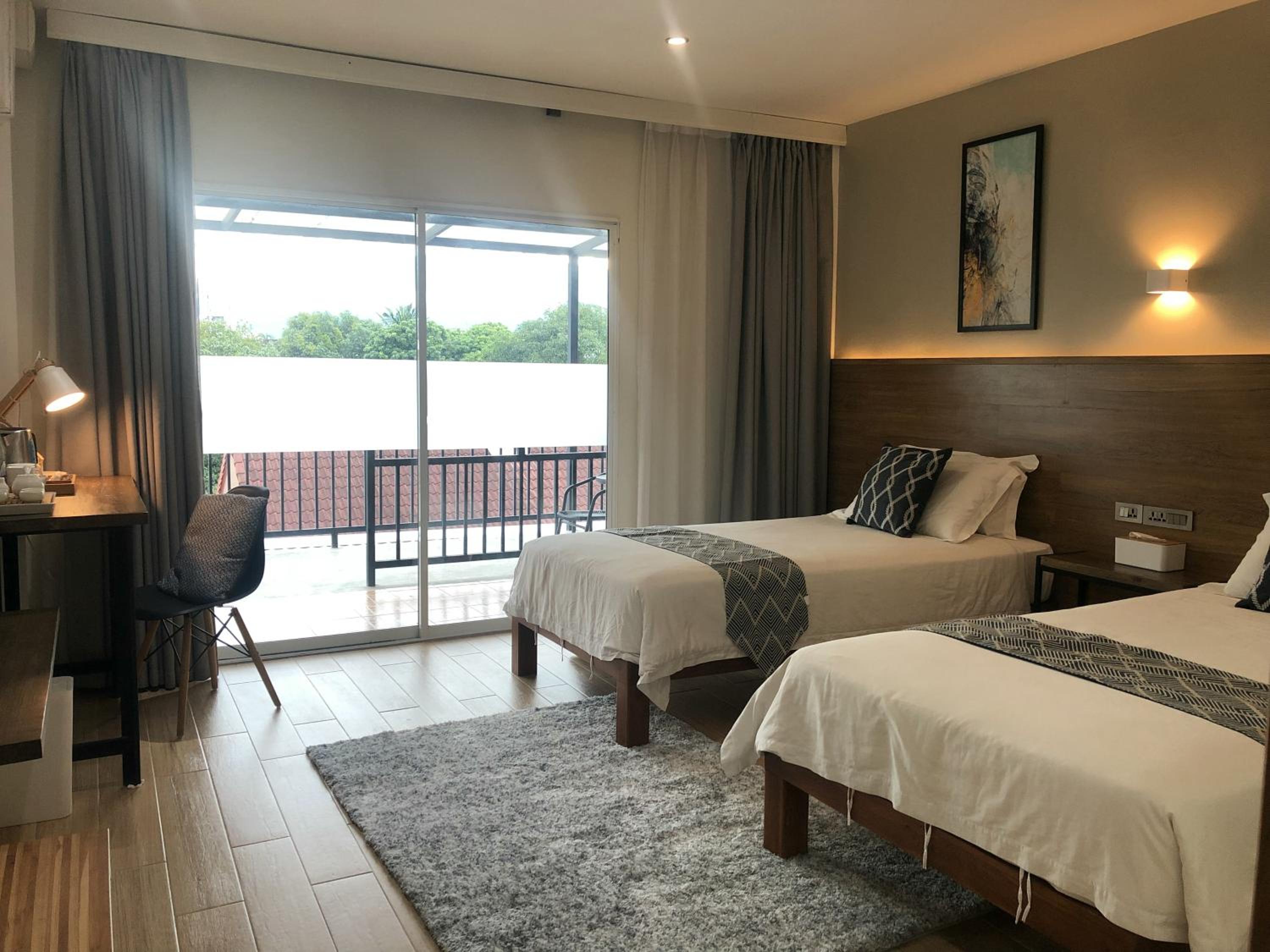 Twin Room with Balcony (Building A)