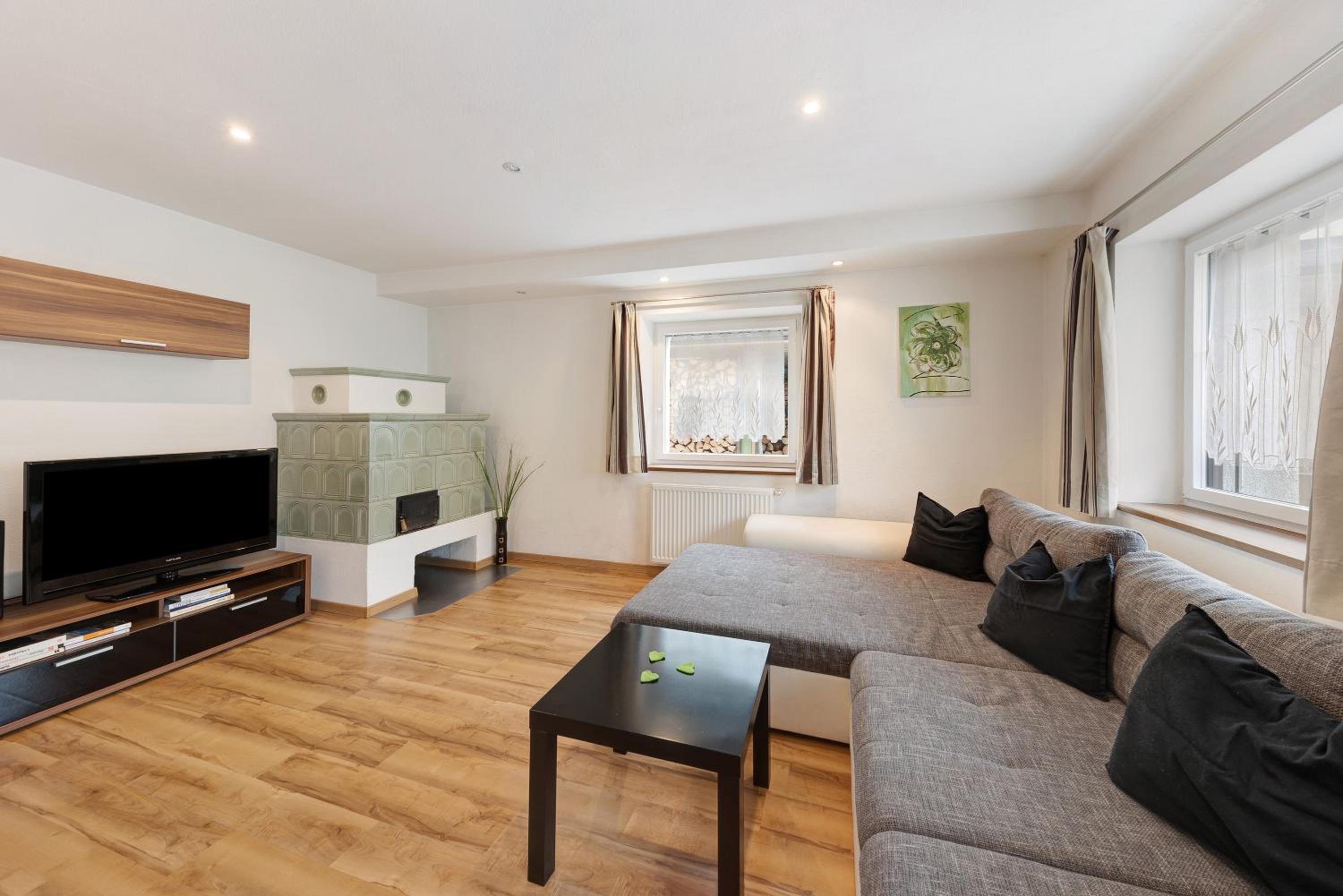 Two-Bedroom Deluxe Apartment with Garden View