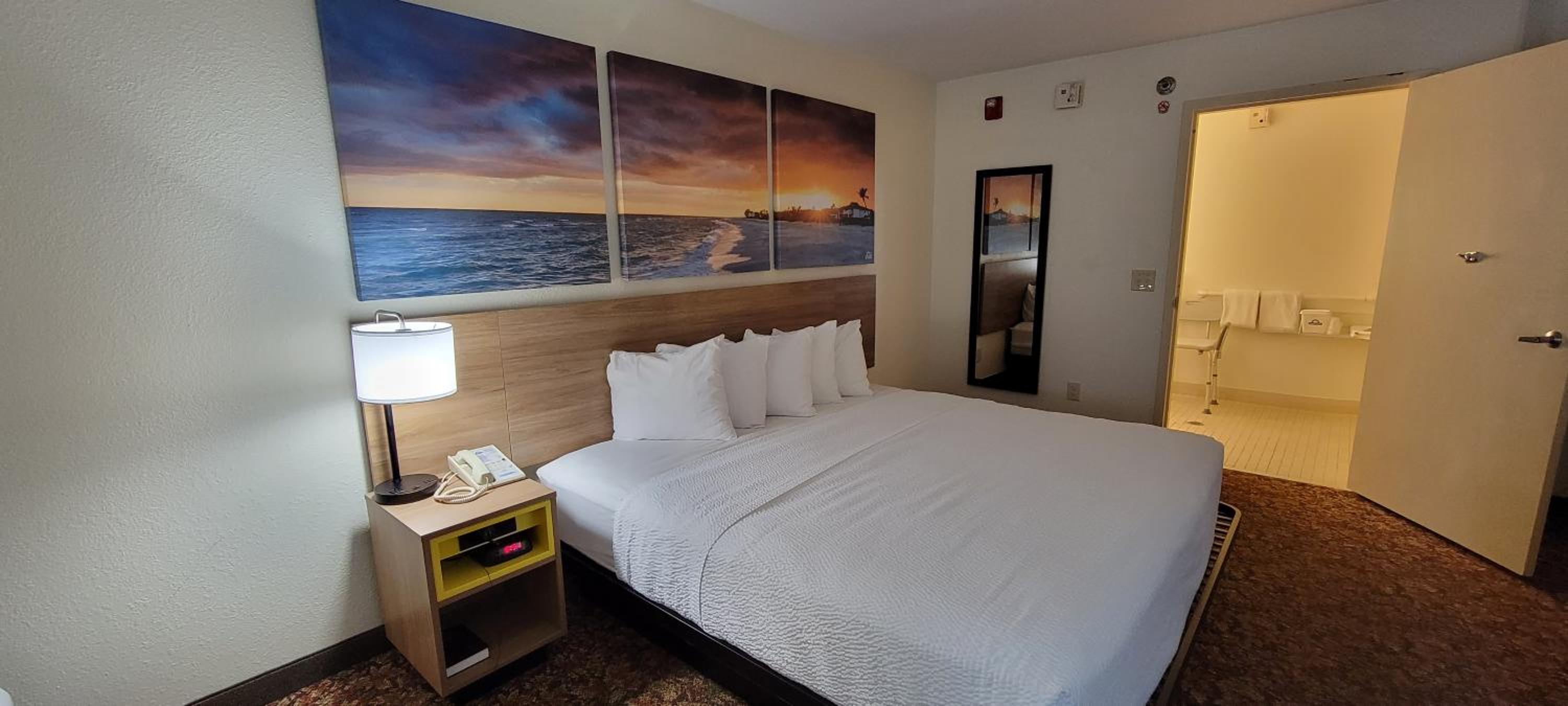 King Room With Roll-In Shower - Mobility Access/Non-Smoking photo 1