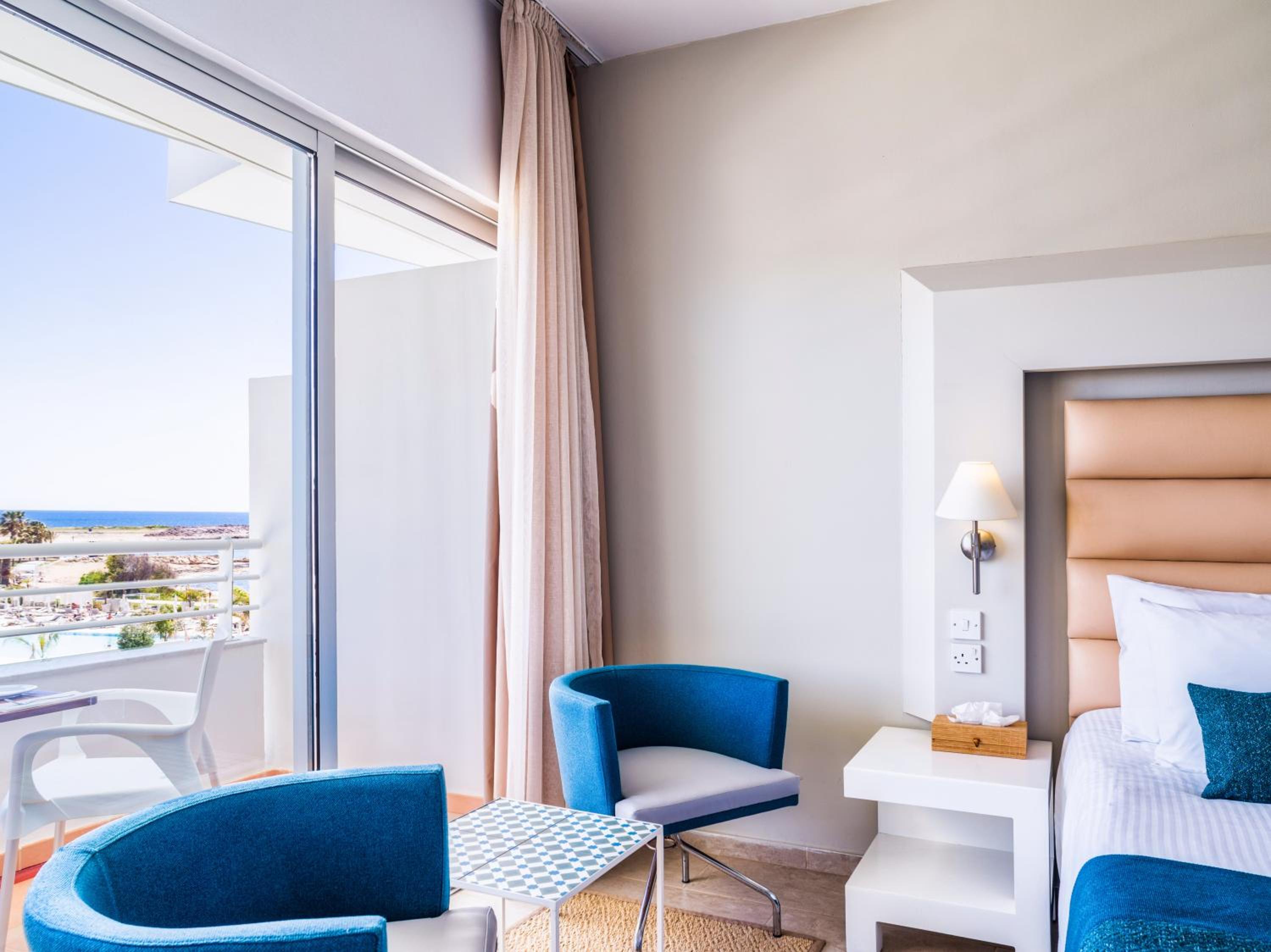 Double or Twin Room with Side Sea View