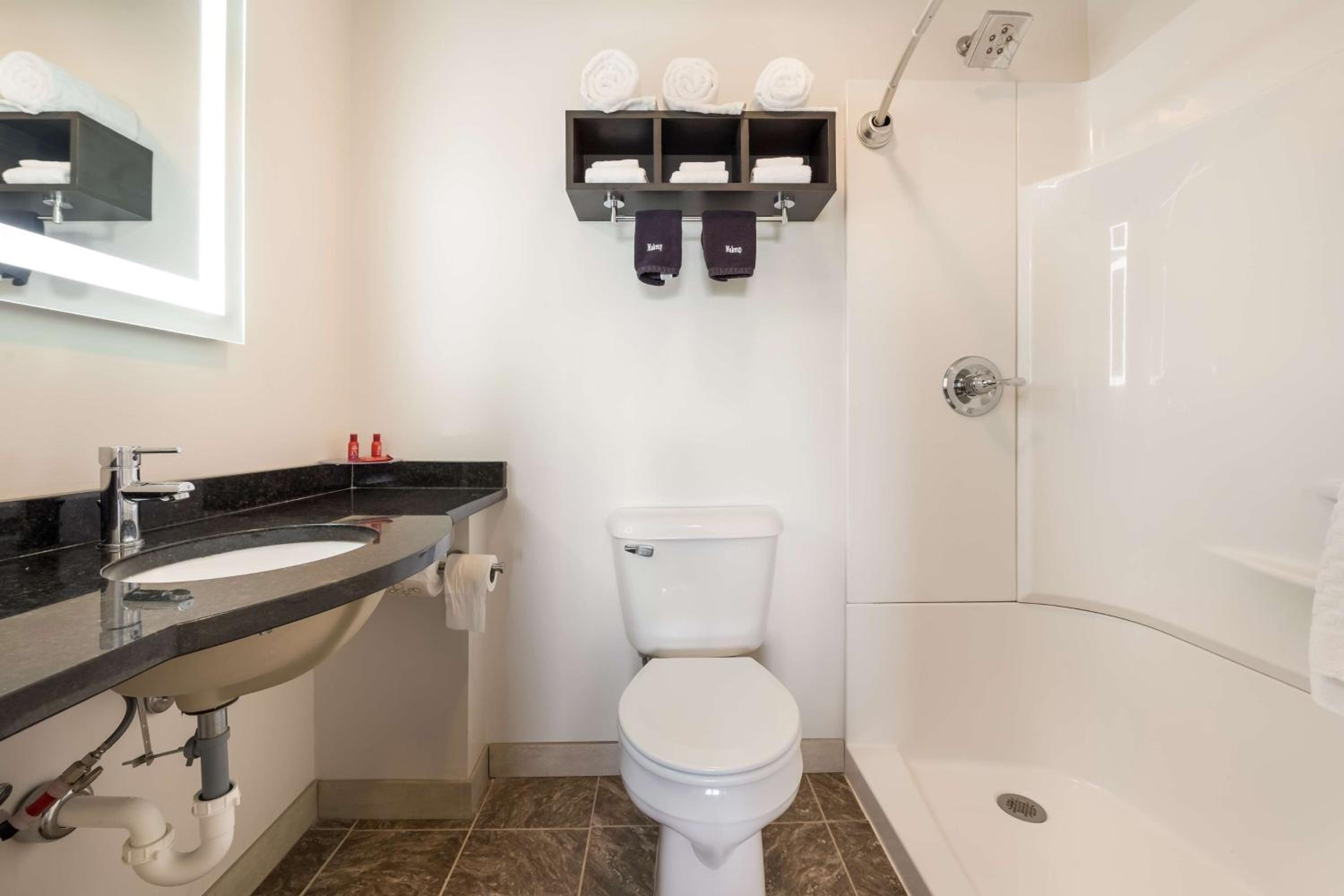 Double Room with Two Double Beds and Mobility Accessible Roll-In Shower - Photo 2