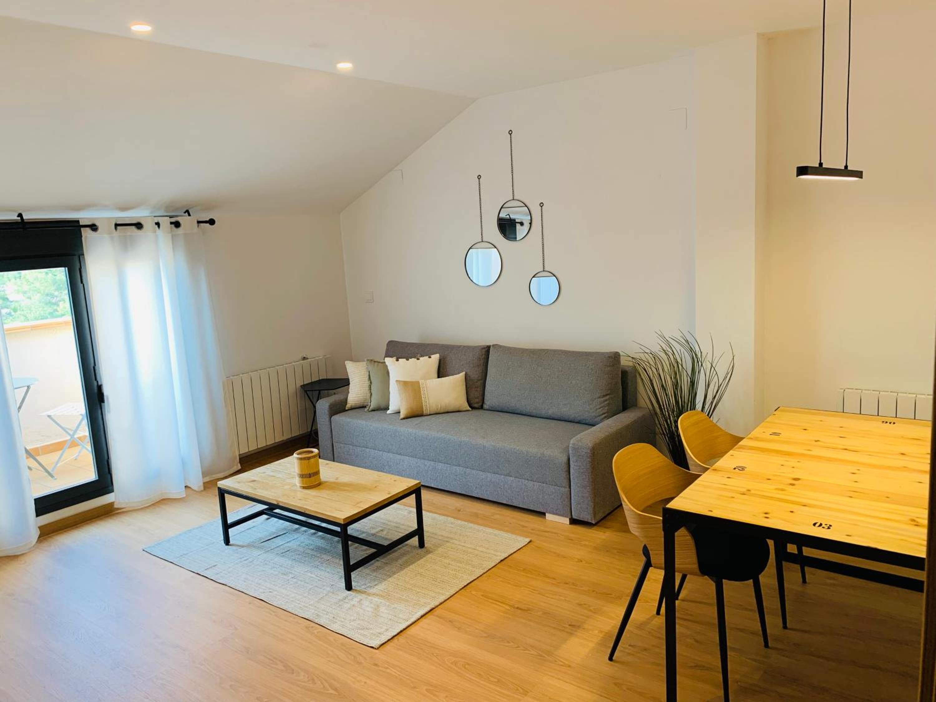 Apartamento de dos habitaciones
