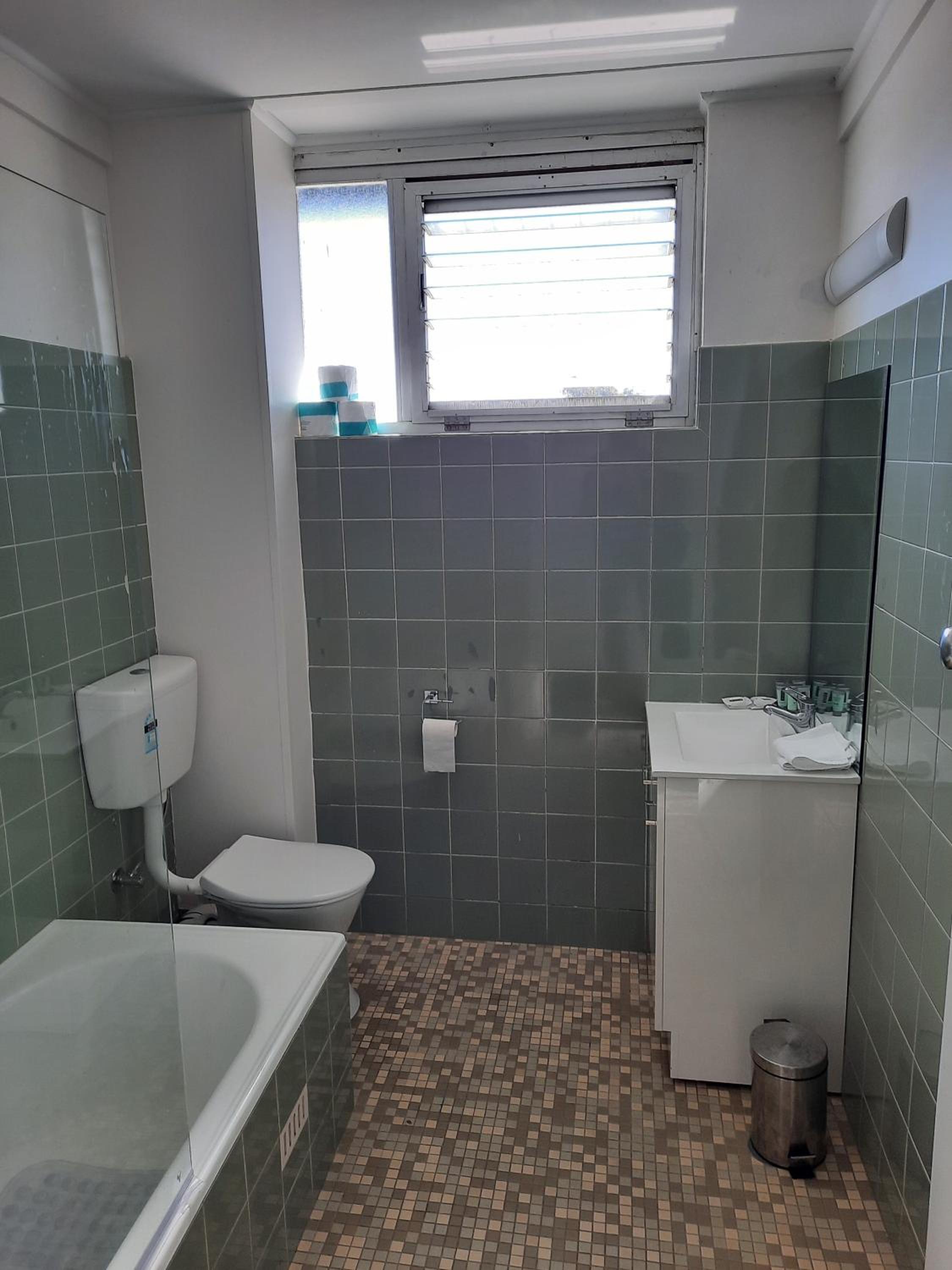 Family Room With Bathroom