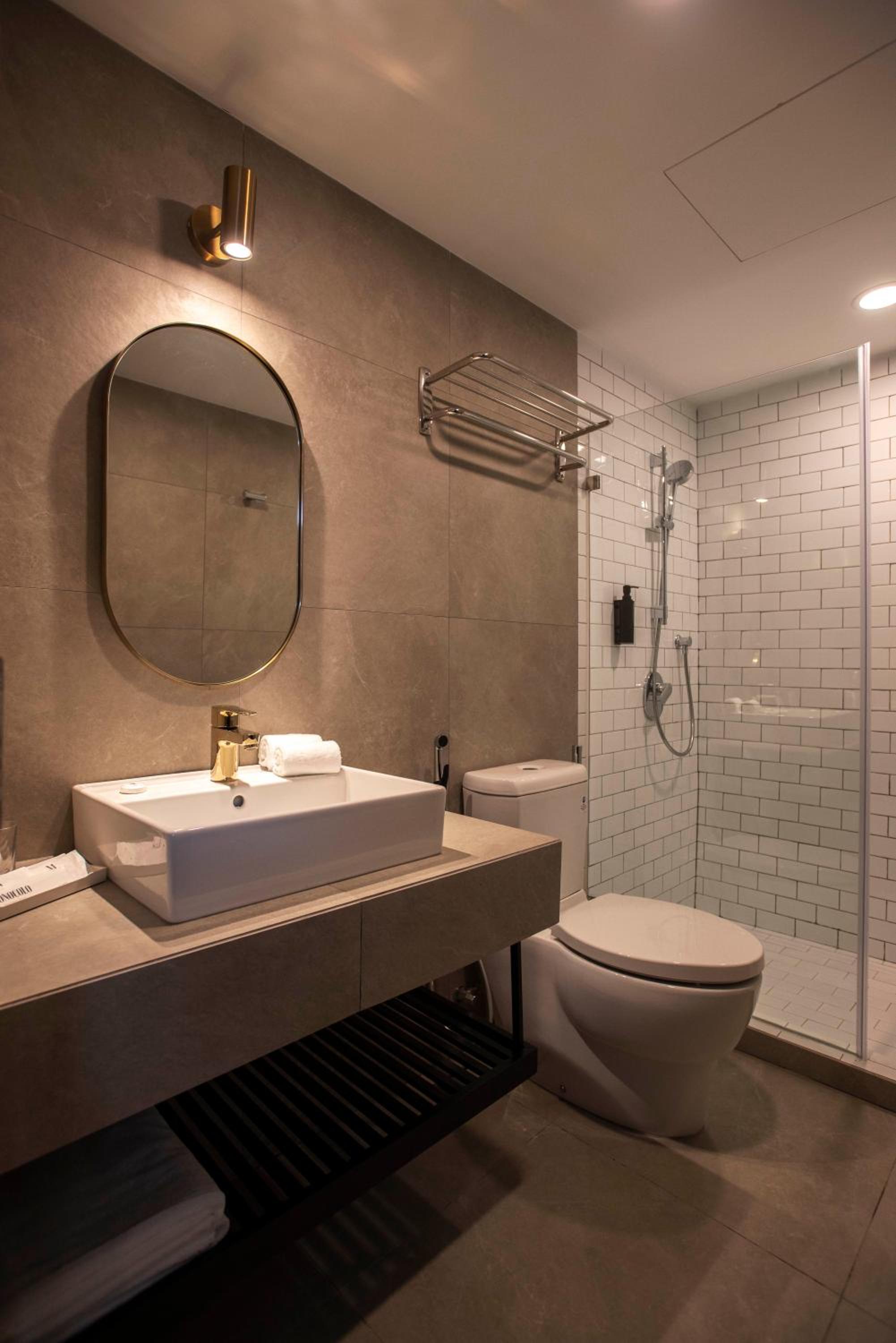 Family Room with Bathroom