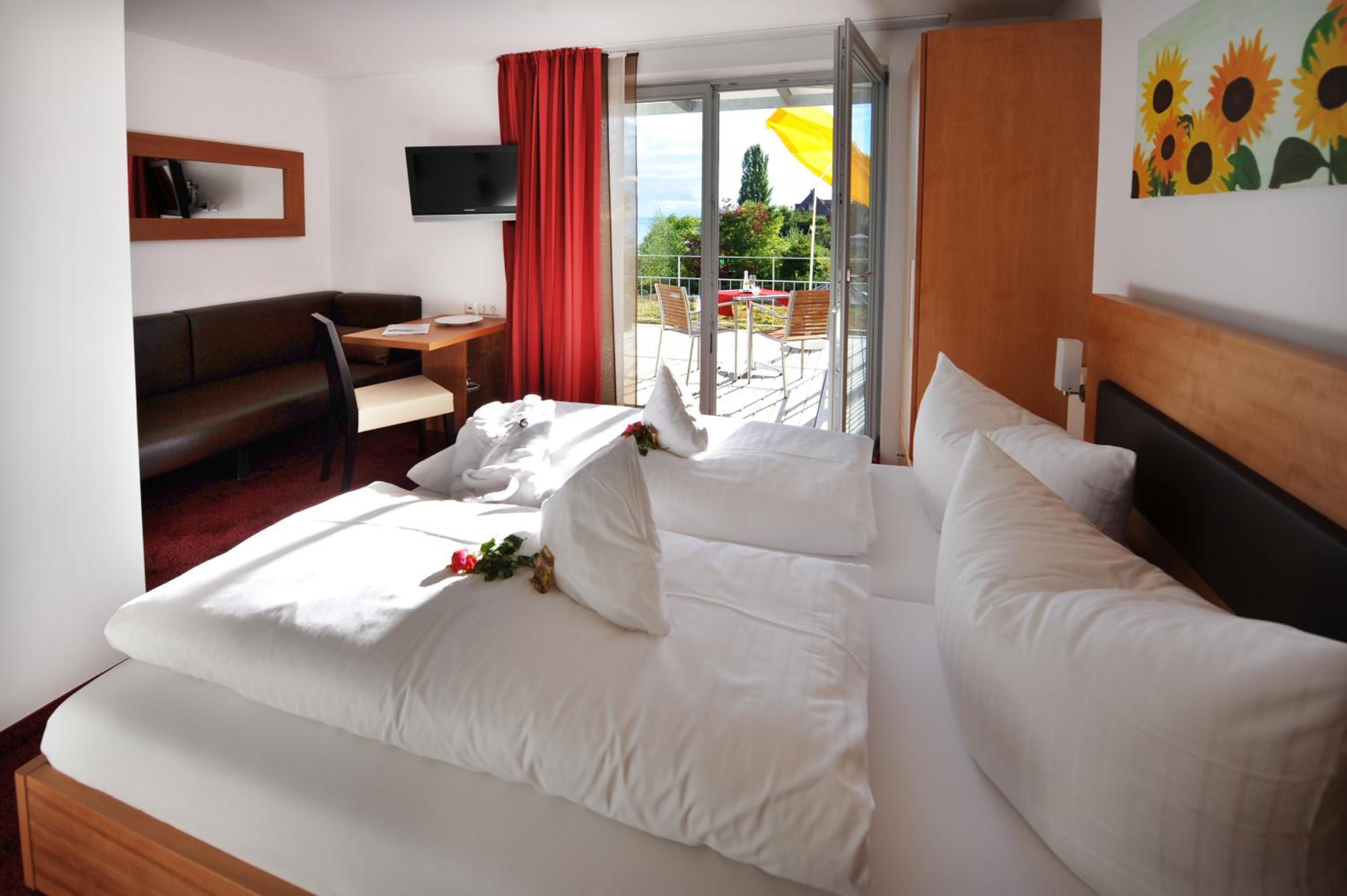 Small Double Room with Partial Lake View