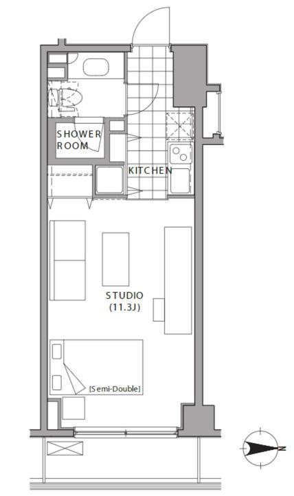 Apartment with Shower photo 1