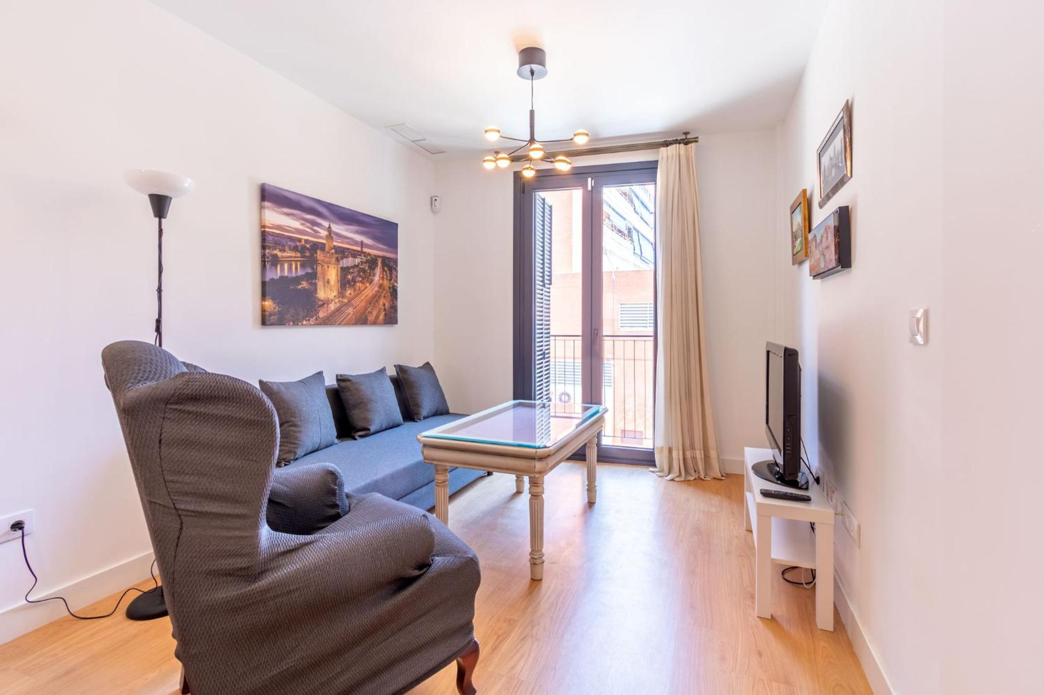 Apartamento de dos habitaciones
