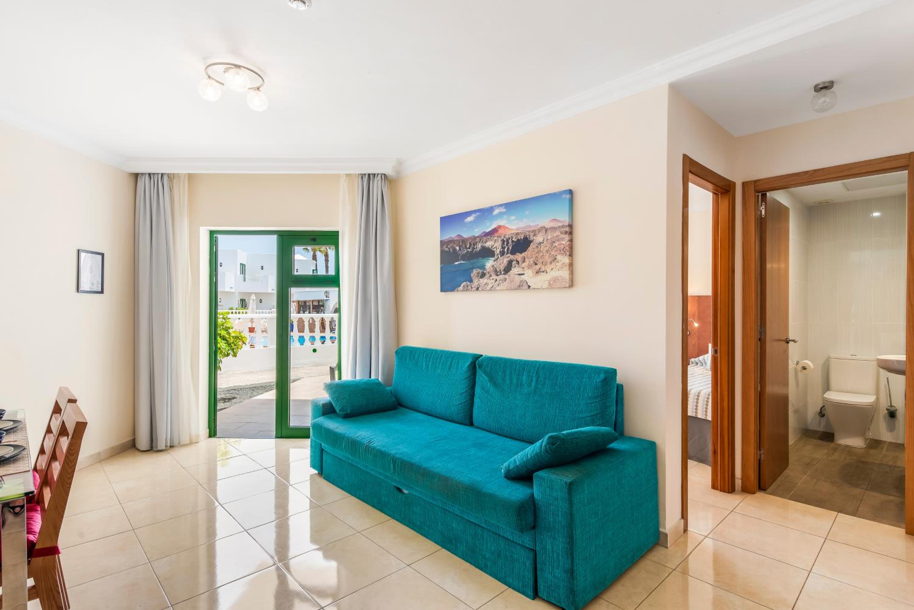 Apartamento de dos habitaciones