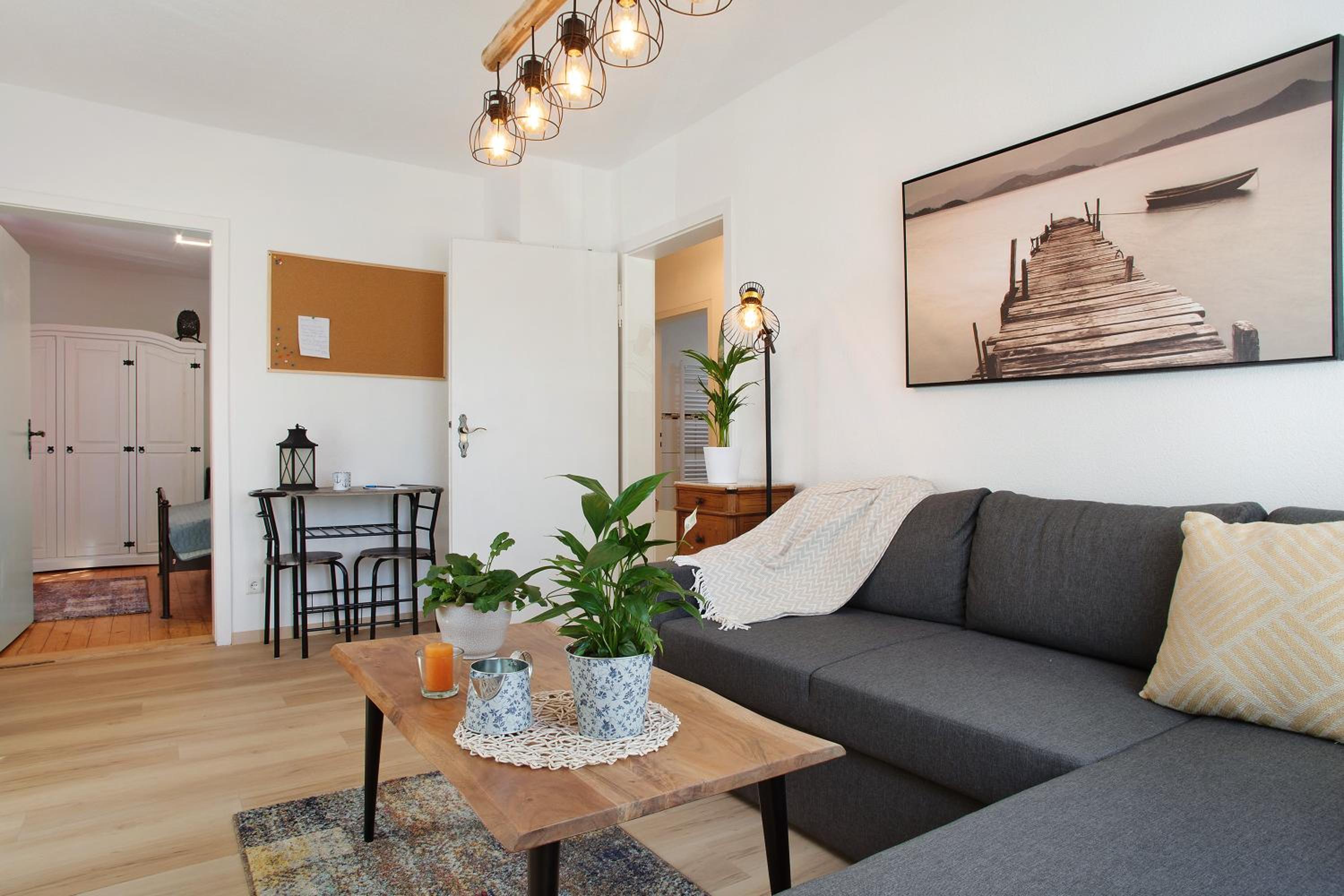 One-Bedroom Apartment with Garden View