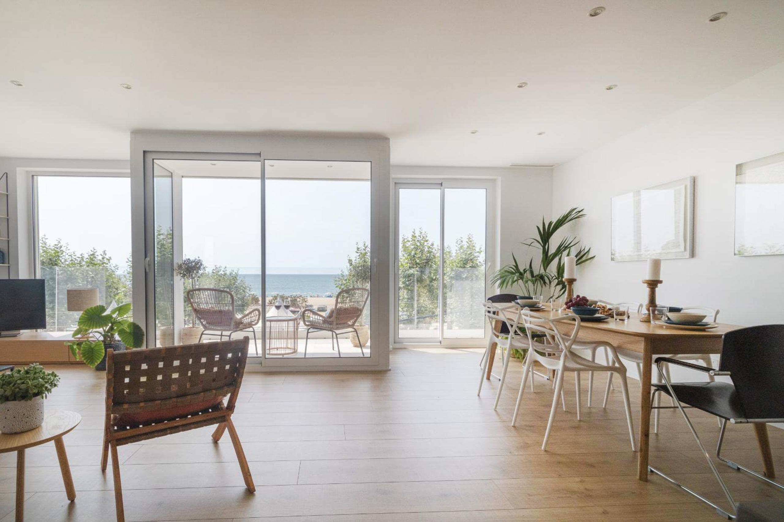 Apartamento con vista al mar
