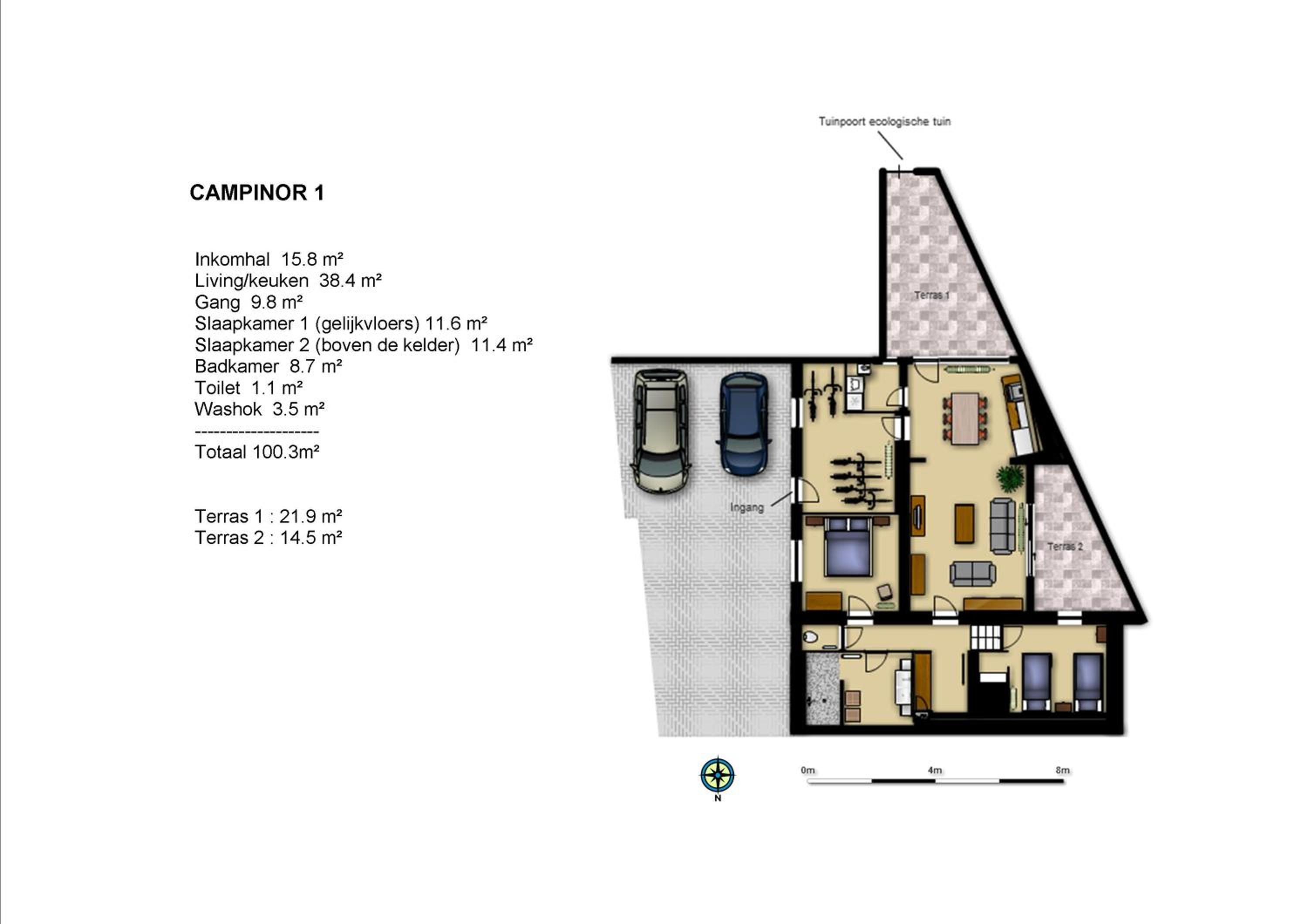 Two-Bedroom Apartment with Terrace photo 2