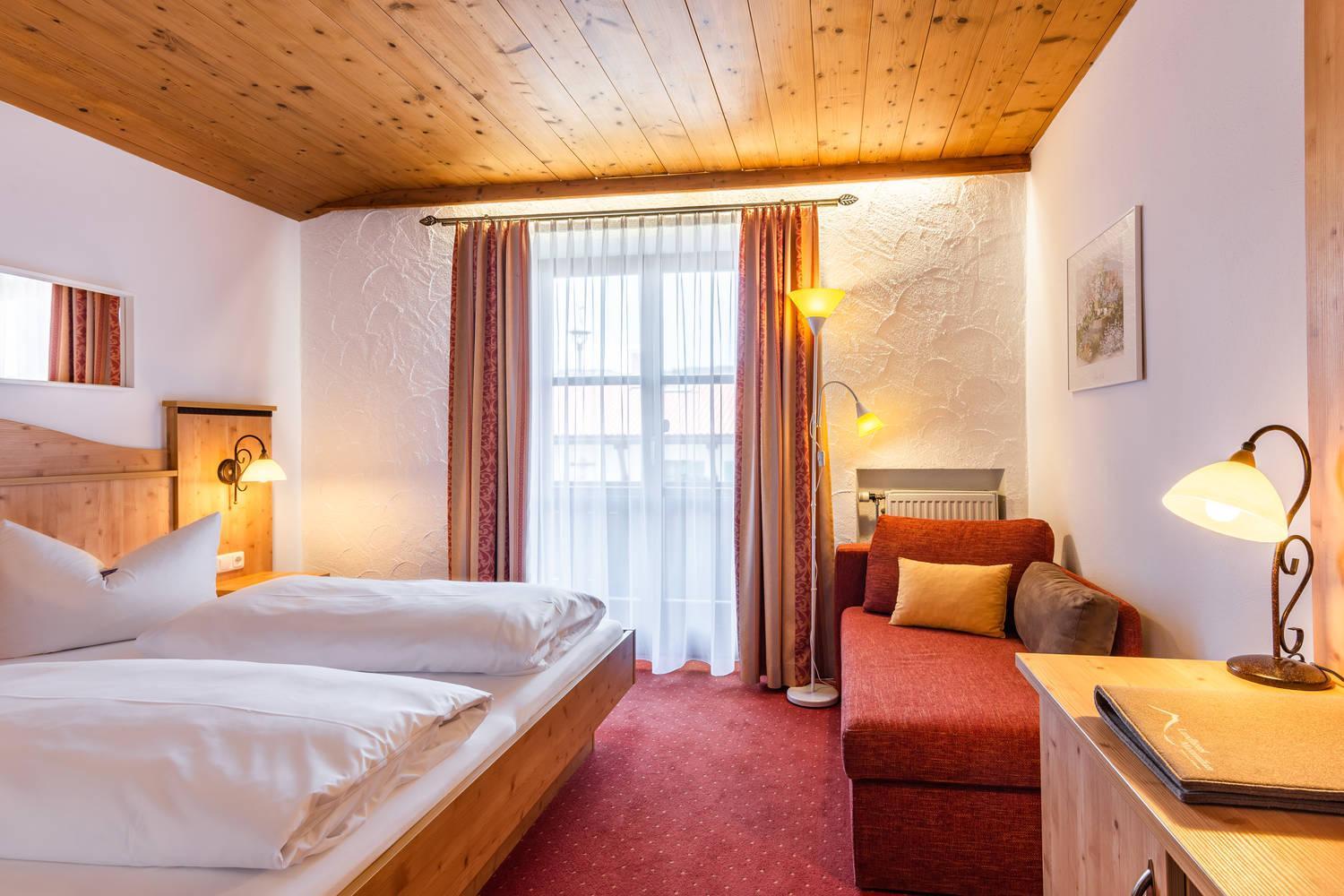 Doppelzimmer mit Bergblick