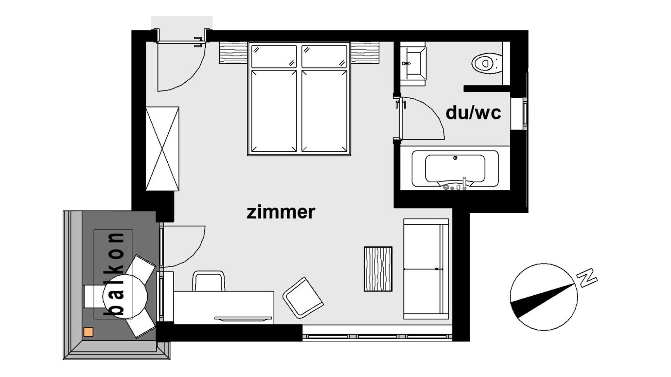 Double Room with Balcony