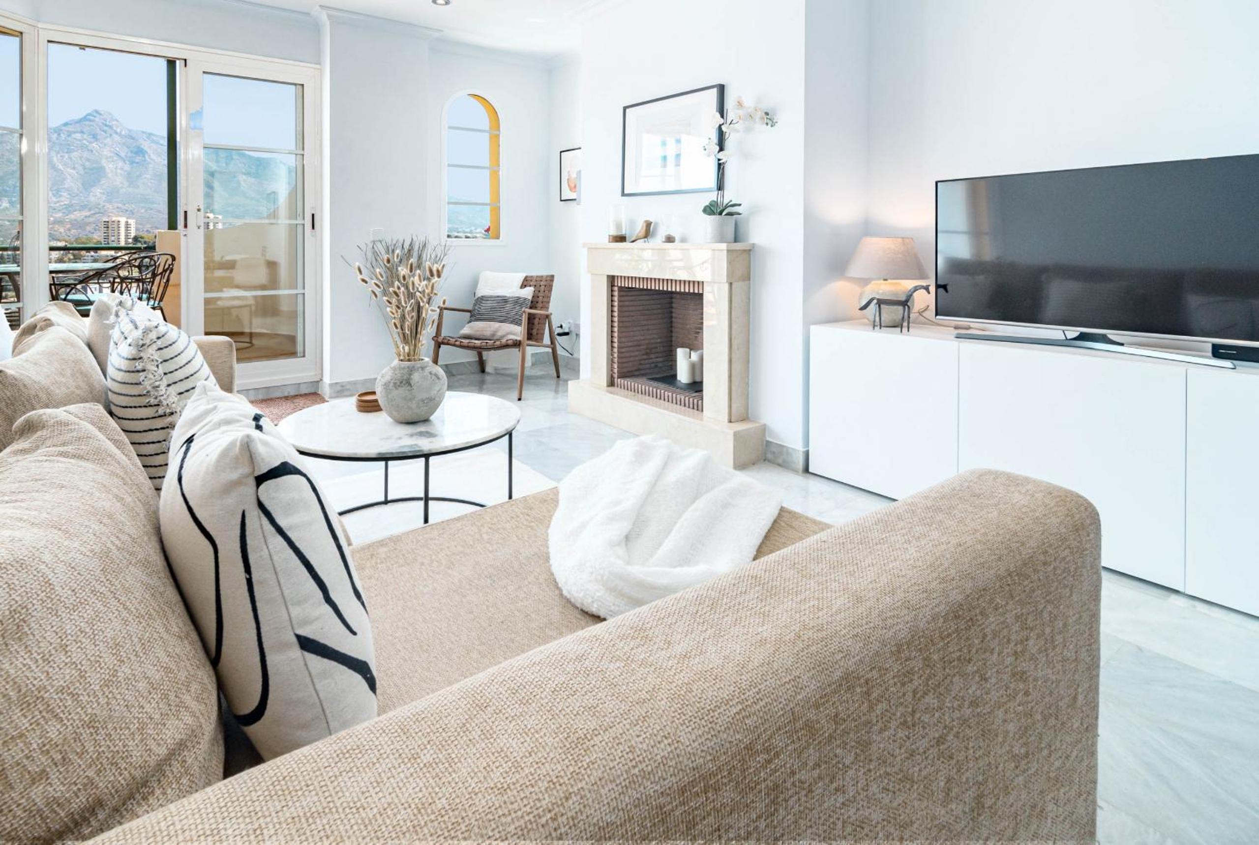 Apartamento con vista al mar