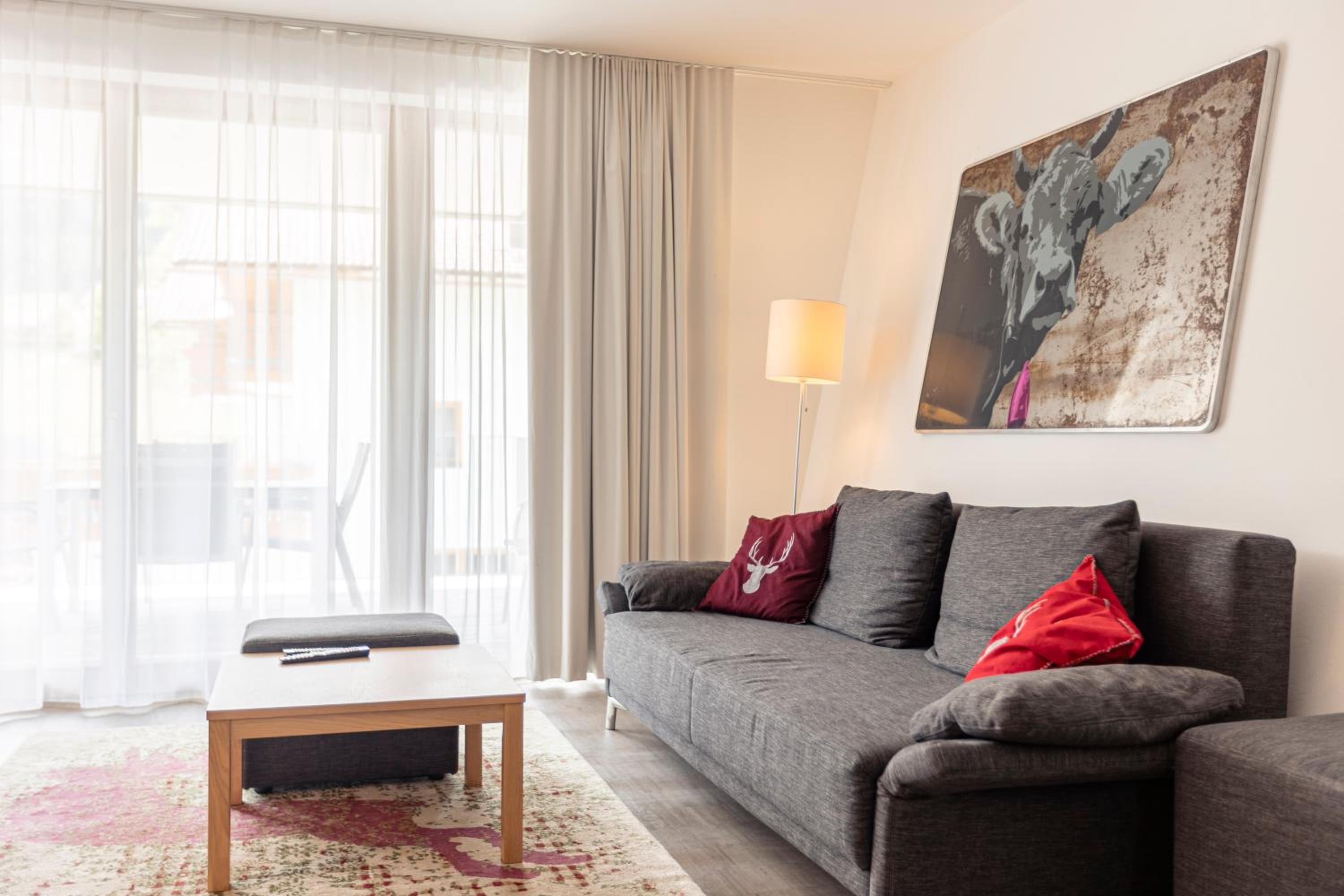 Apartment with 2 bedrooms & sauna area