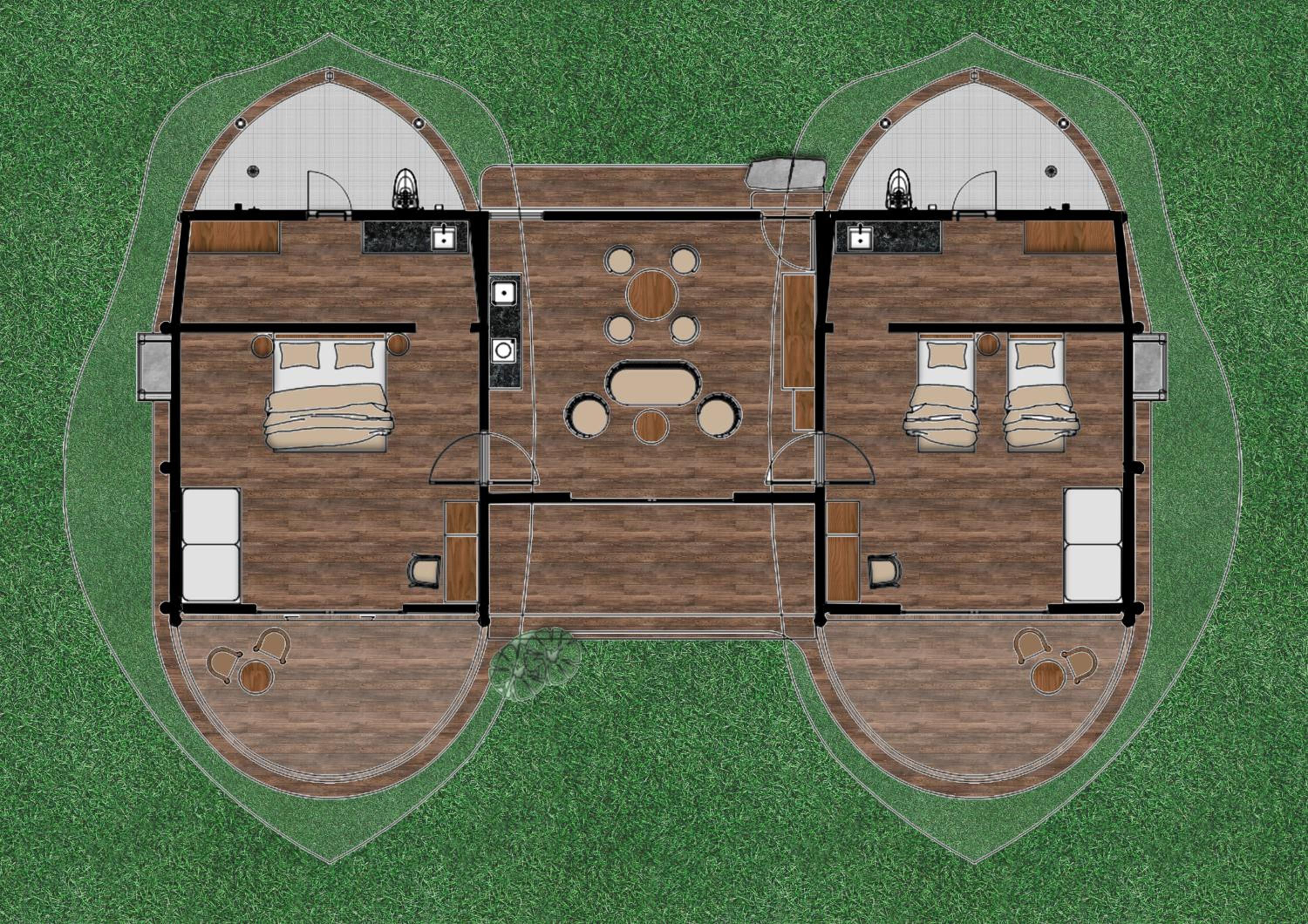 Two-Bedroom Villa - Photo 9