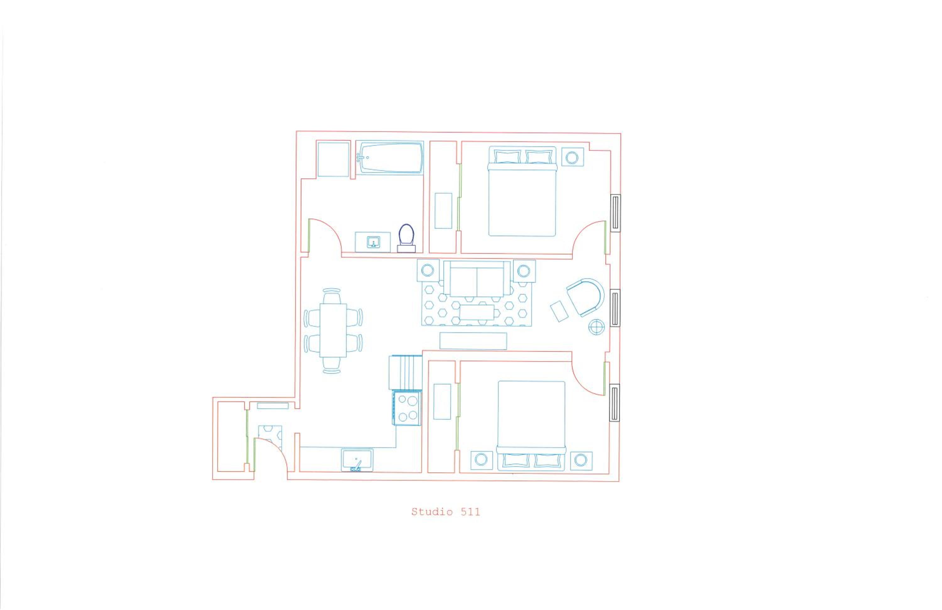 Two-Bedroom Apartment - Photo 1