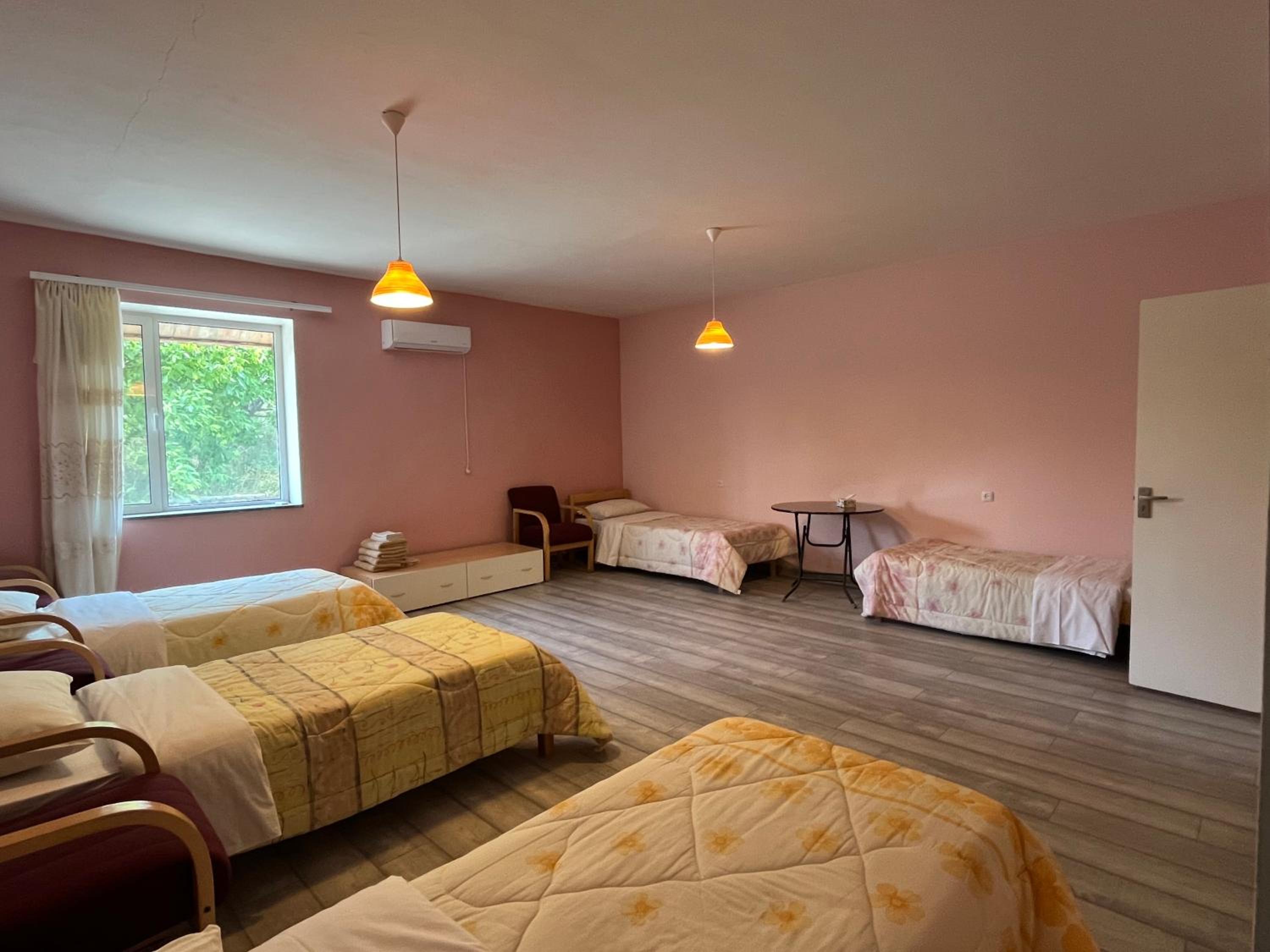 Family Room with Shared Bathroom