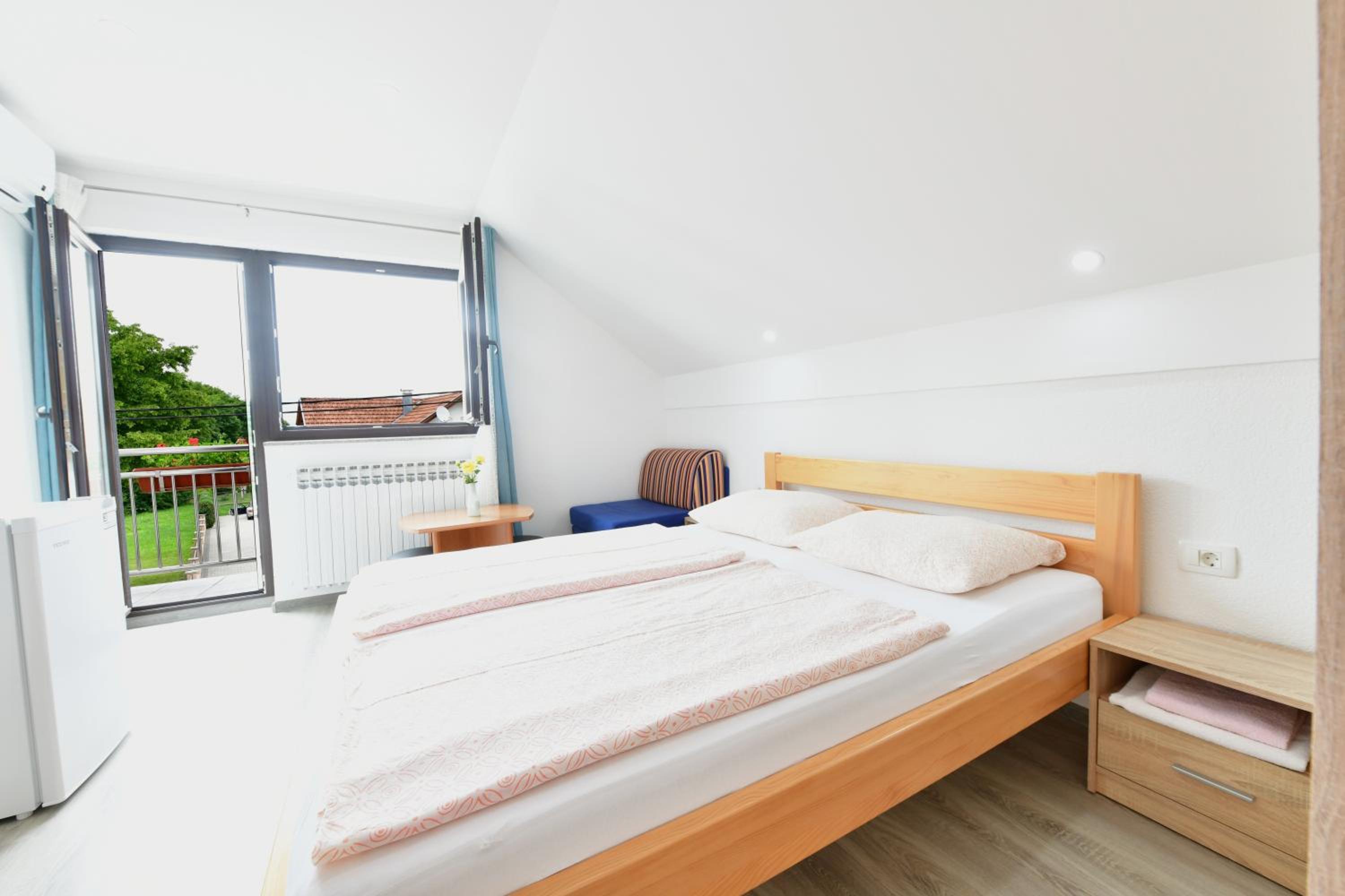 Double Room with Balcony and Private External Bathroom