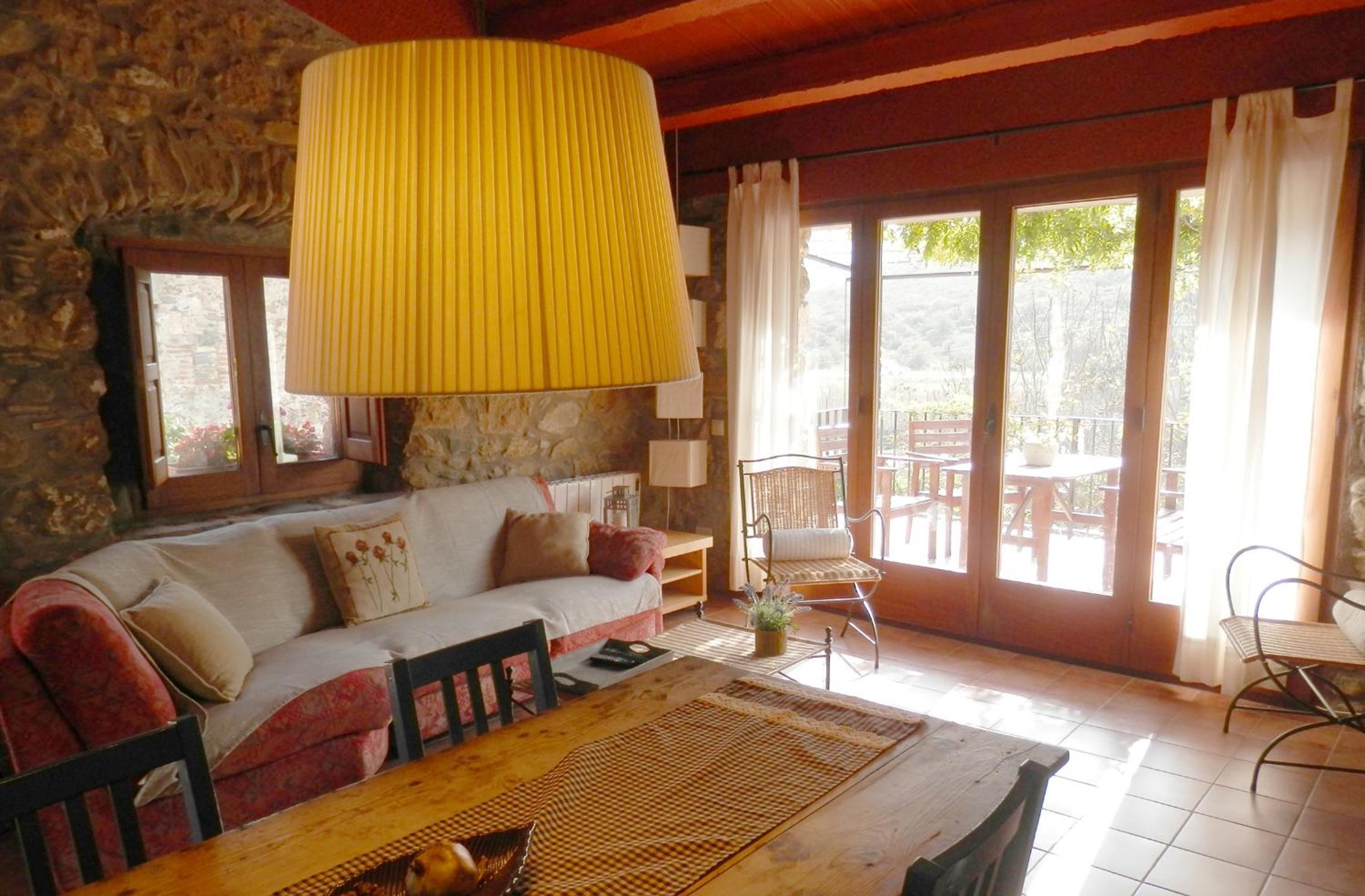 Apartamento con vista al jardín