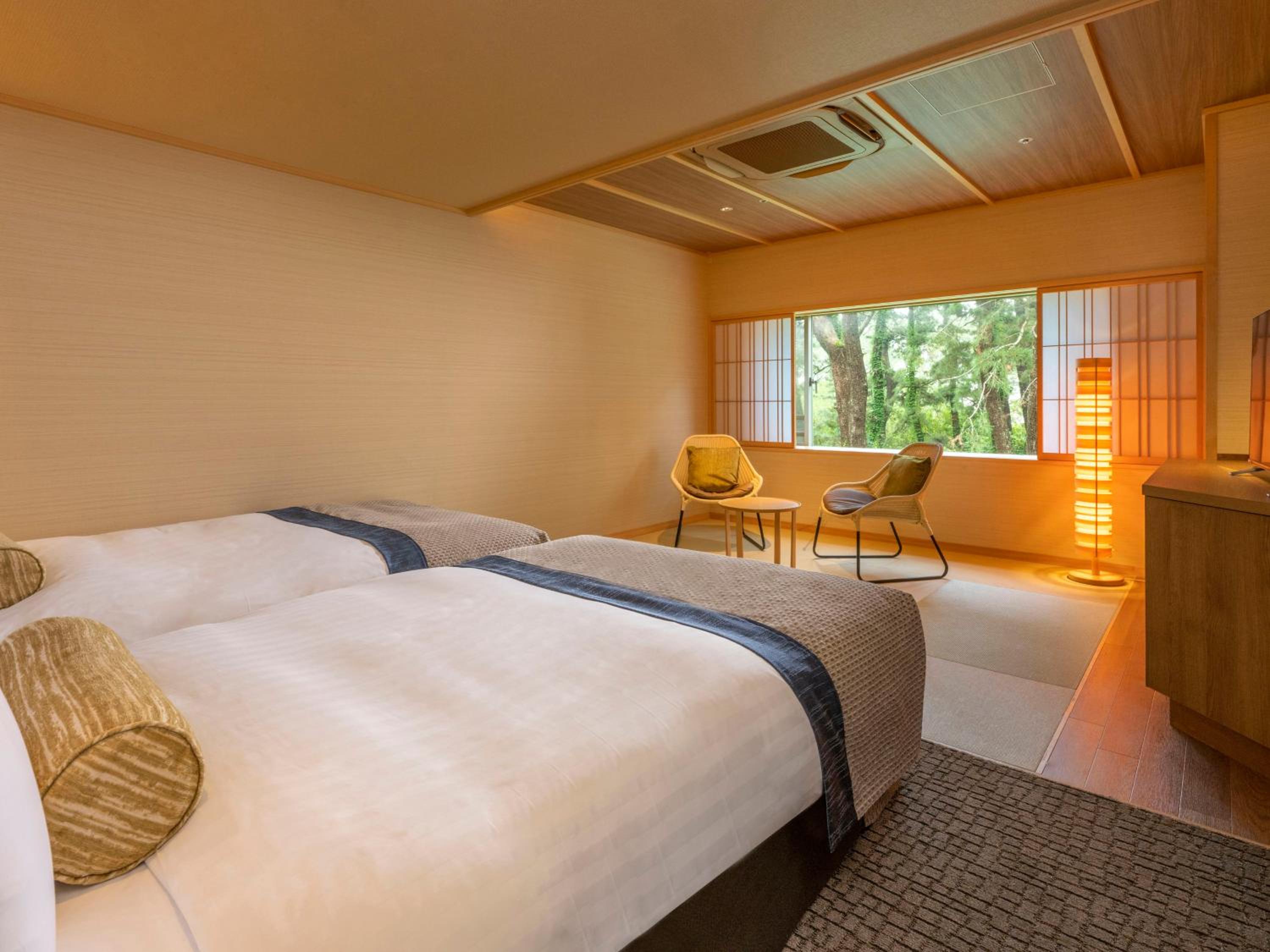 Japanese-Western style Room (With Shower Booth)